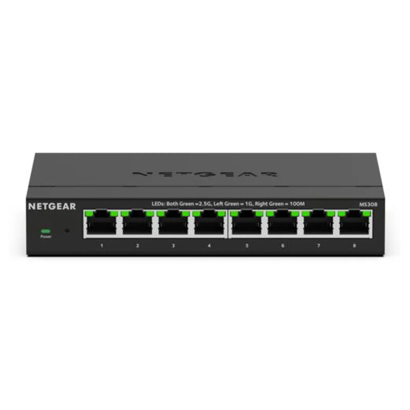 NETGEAR MS308E Non-géré 2.5G Ethernet (100/1000/2500) Noir