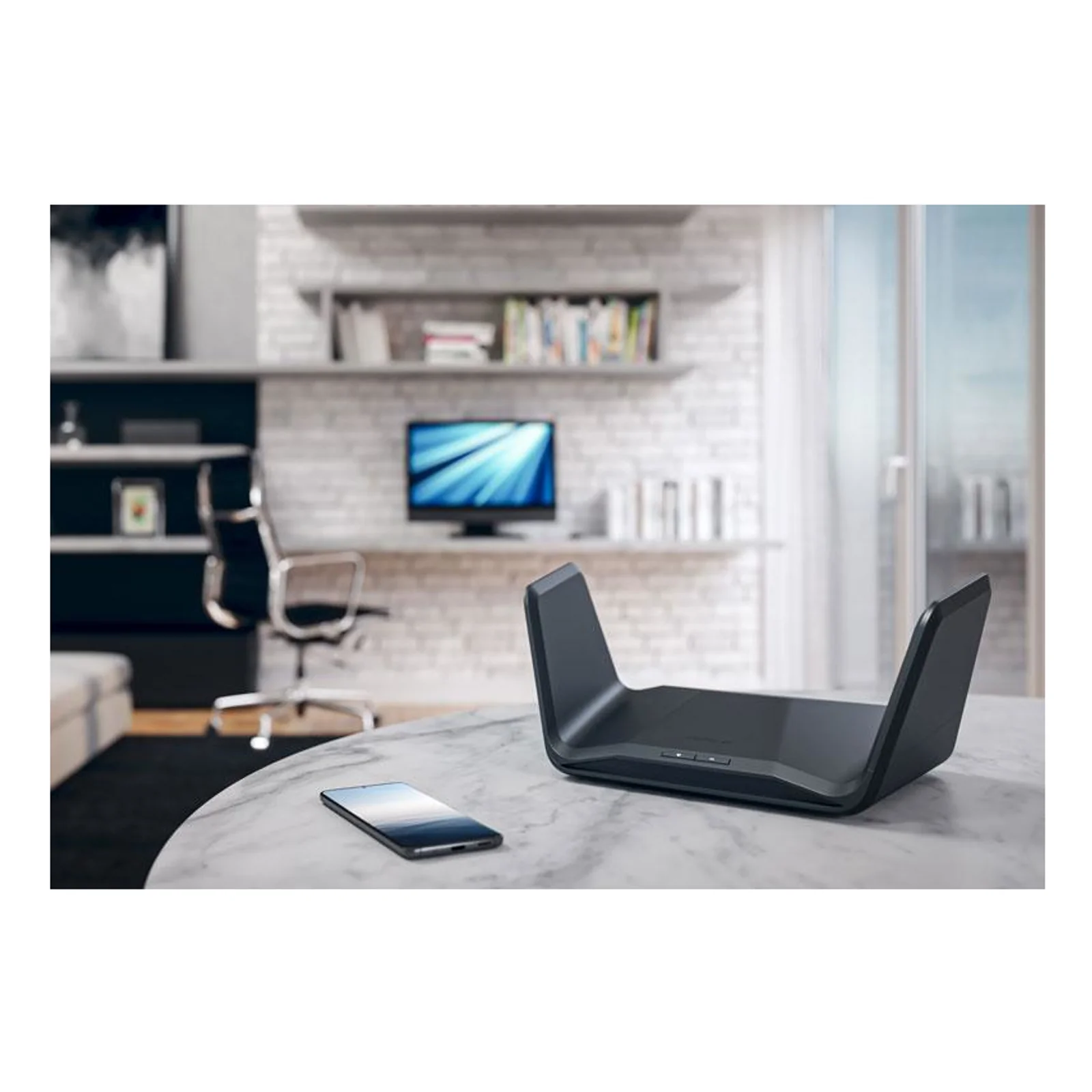 NETGEAR Nighthawk RAXE300 routeur sans fil Gigabit Ethernet Tri-bande (2,4 GHz / 5 GHz / 5 GHz) Noir