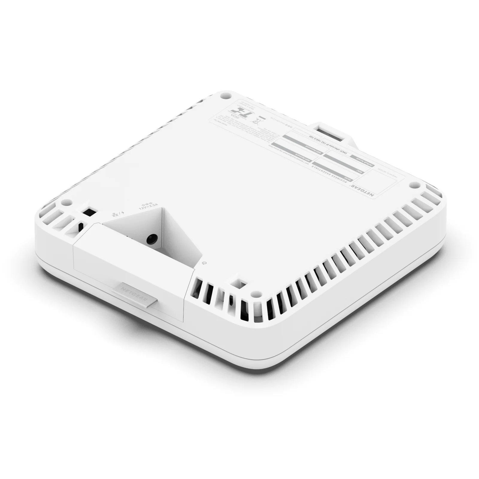 NETGEAR WBE758 11530 Mbit/s Blanc Connexion Ethernet, supportant l'alimentation via ce port (PoE)