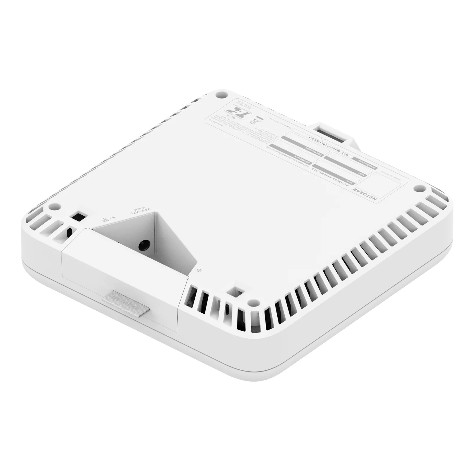 NETGEAR WBE758 11530 Mbit/s Blanc Connexion Ethernet, supportant l'alimentation via ce port (PoE)