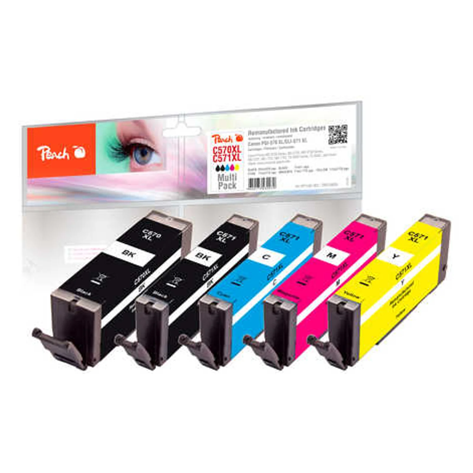 0F319855 cartouche d'encre 5 pièce(s) Compatible Noir, Magenta, Jaune, Cyan