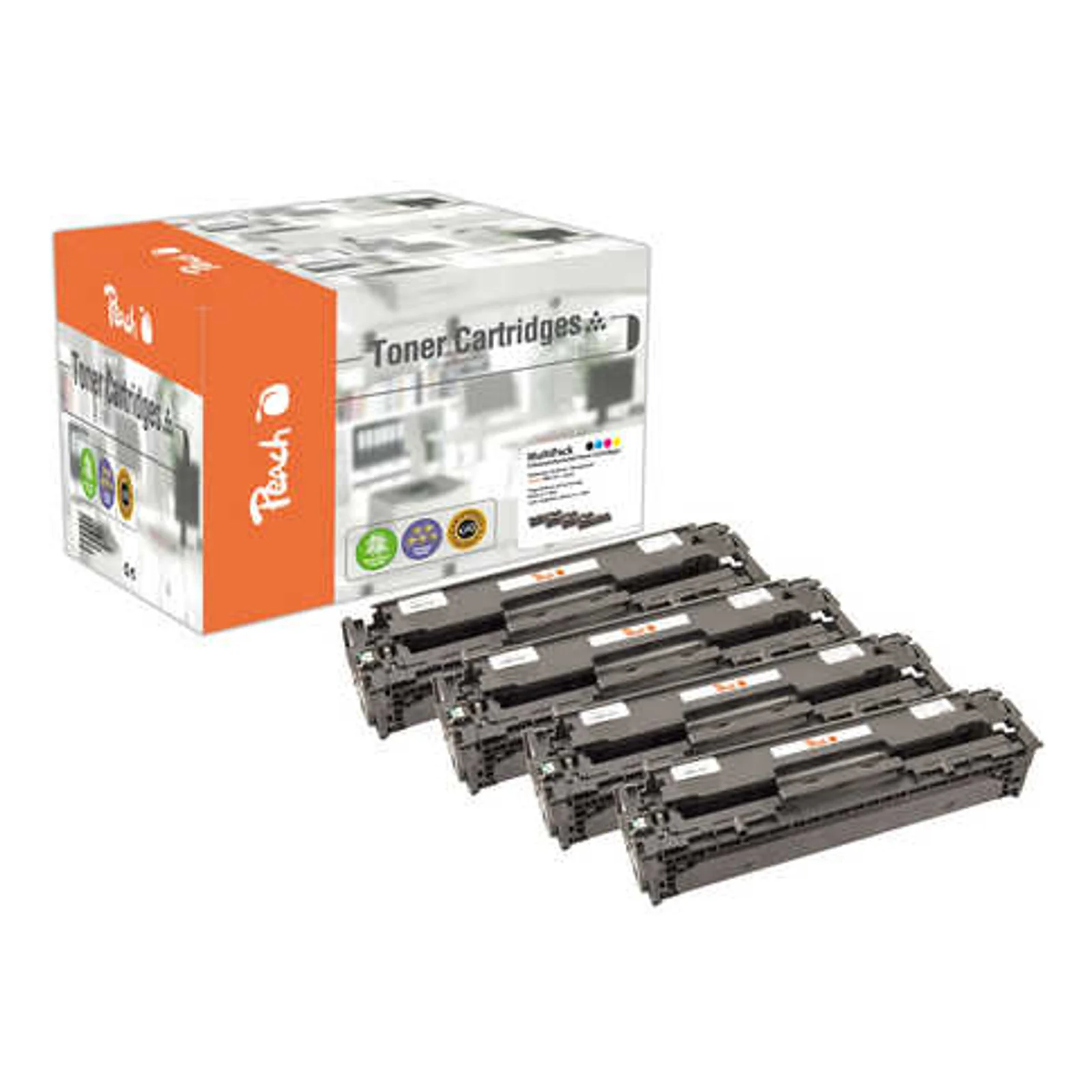 111916 Cartouche de toner 4 pièce(s) Compatible Noir, Cyan, Magenta, Jaune