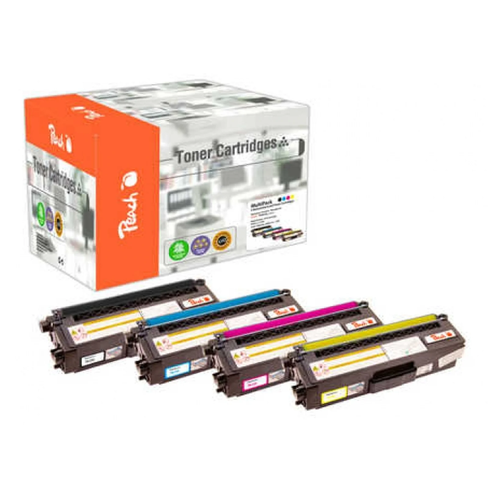 112061 Cartouche de toner 4 pièce(s) Compatible Noir, Cyan, Magenta, Jaune