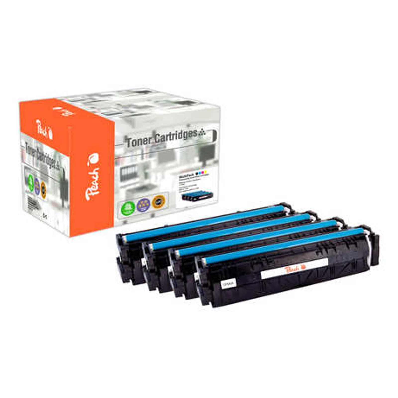 112205 Cartouche de toner 4 pièce(s) Compatible Noir, Cyan, Magenta, Jaune