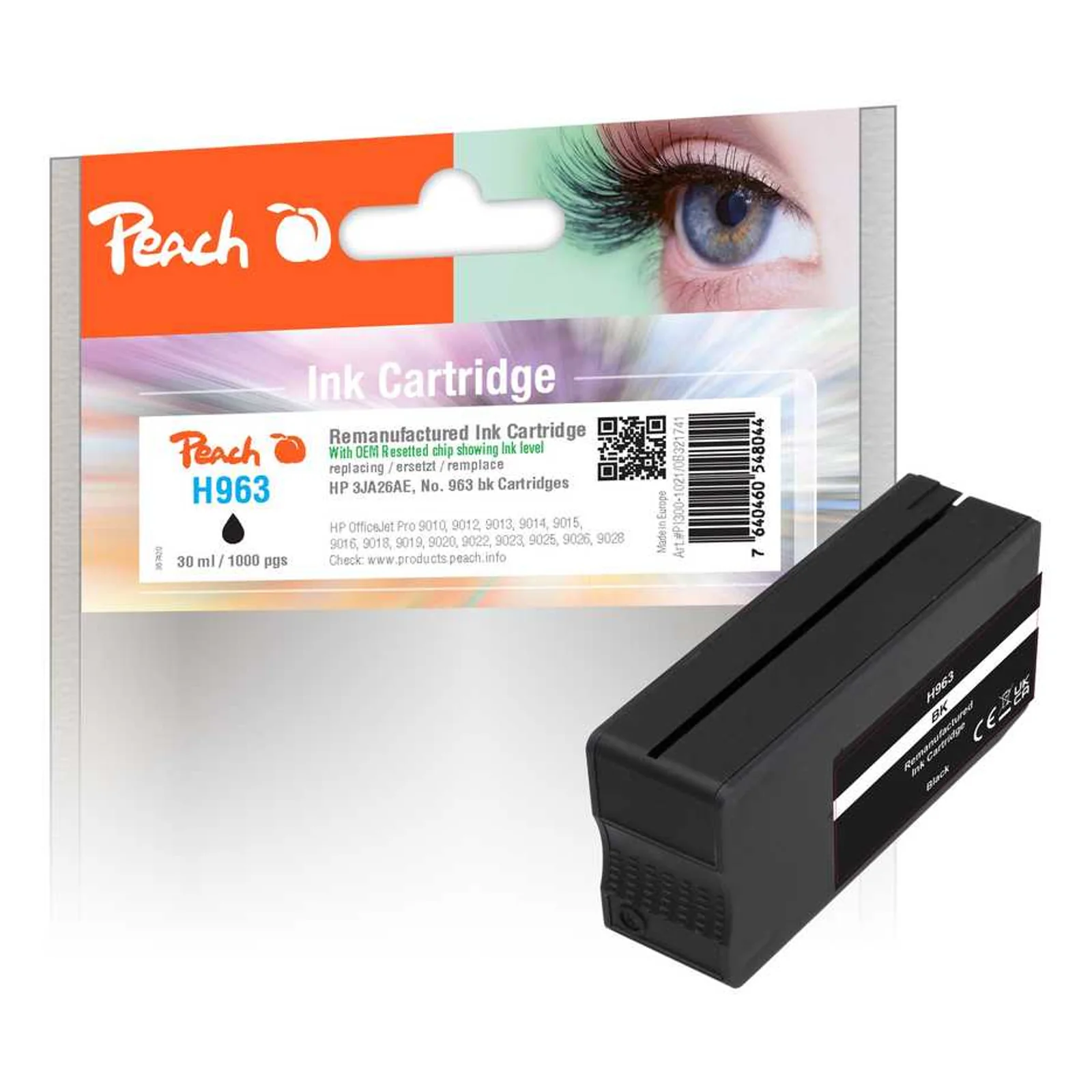 3JA26AE cartouche d'encre 1 pièce(s) Compatible Noir