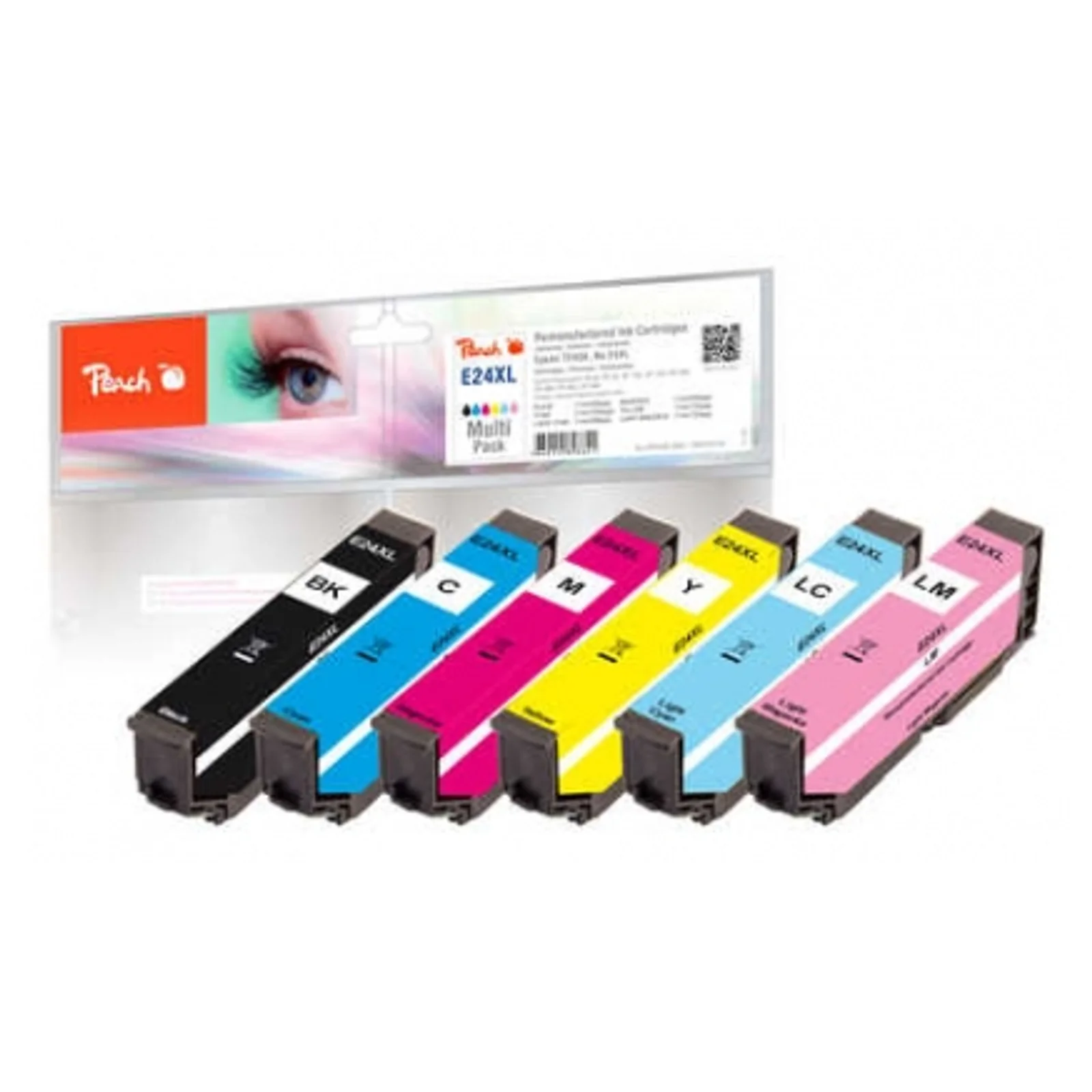 PI200-293 cartouche d'encre 6 pièce(s) Compatible Noir, Cyan, Cyan clair, Magenta clair, Magenta, Jaune