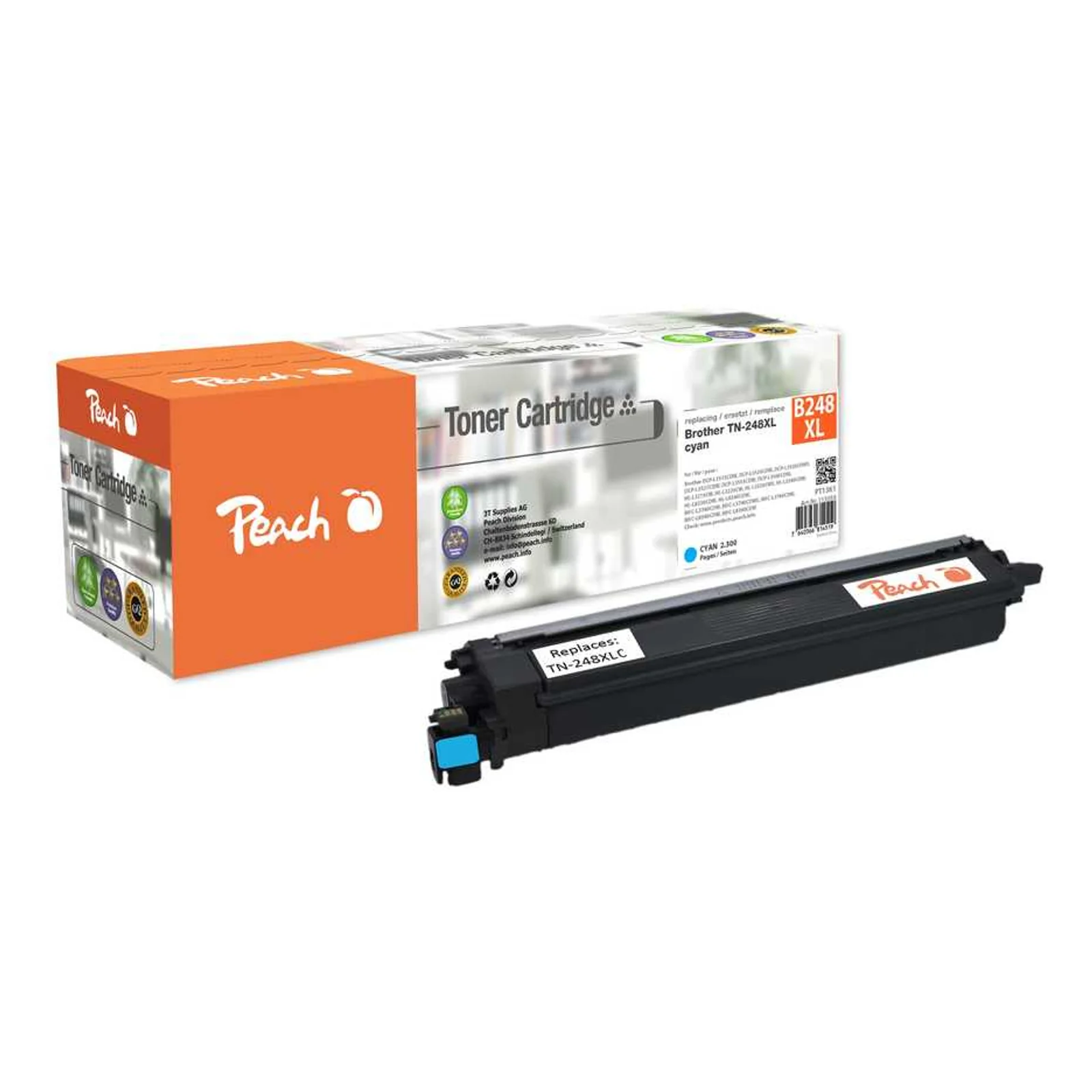 PT1361 Cartouche de toner 1 pièce(s) Compatible Cyan