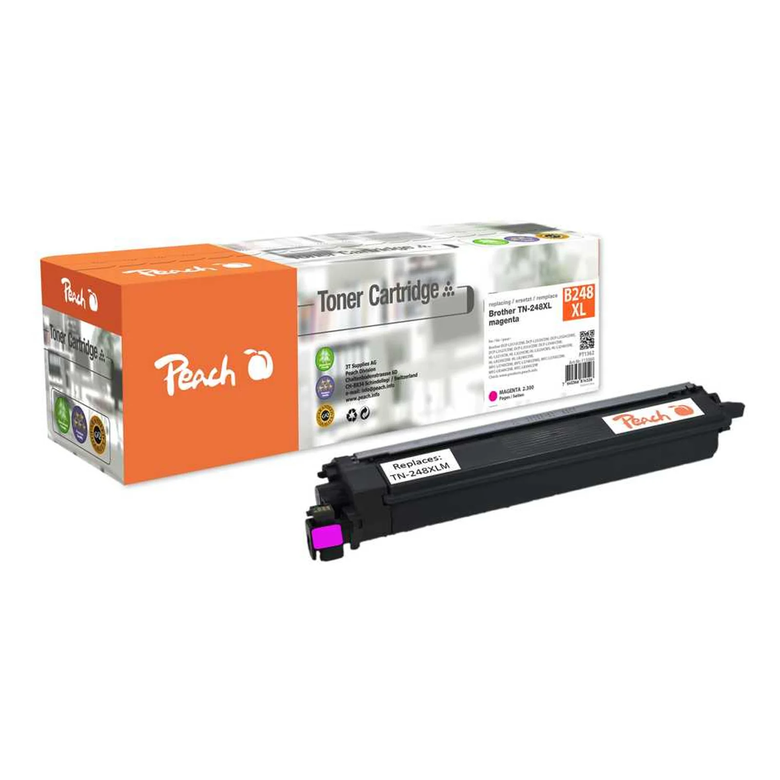 PT1362 Cartouche de toner 1 pièce(s) Compatible Magenta
