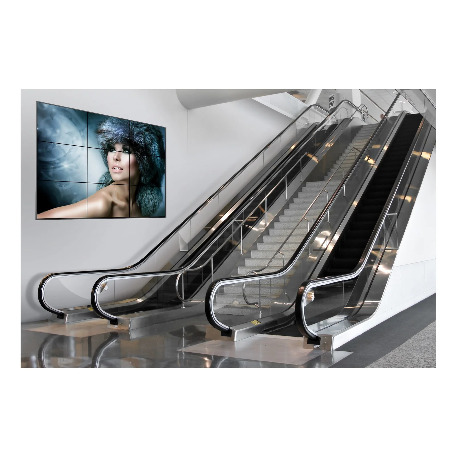 Peerless DS-VW765-LQR montage des affichages de messages 165,1 cm (65") Noir