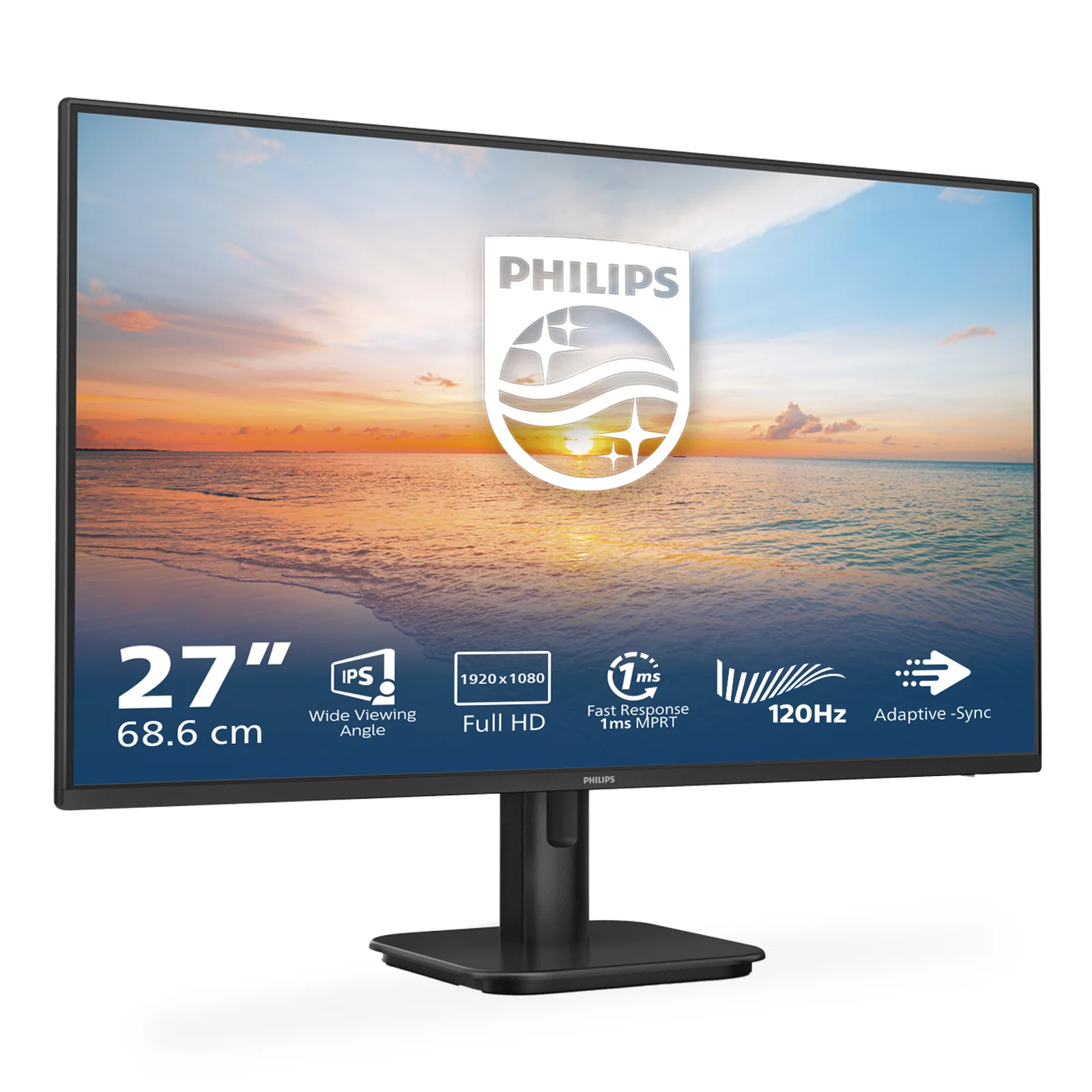 Philips 1000 series 27E1N1100A/00 écran plat de PC 68,6 cm (27") 1920 x 1080 pixels Full HD LCD Noir