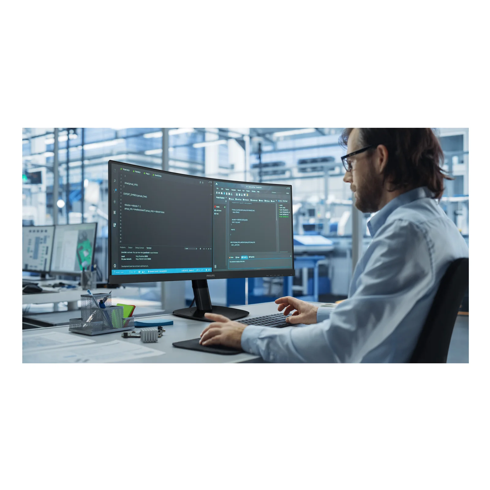 Philips 3000 series 34B2U3600C/00 écran plat de PC 86,4 cm (34") 3440 x 1440 pixels Wide Quad HD LCD Noir