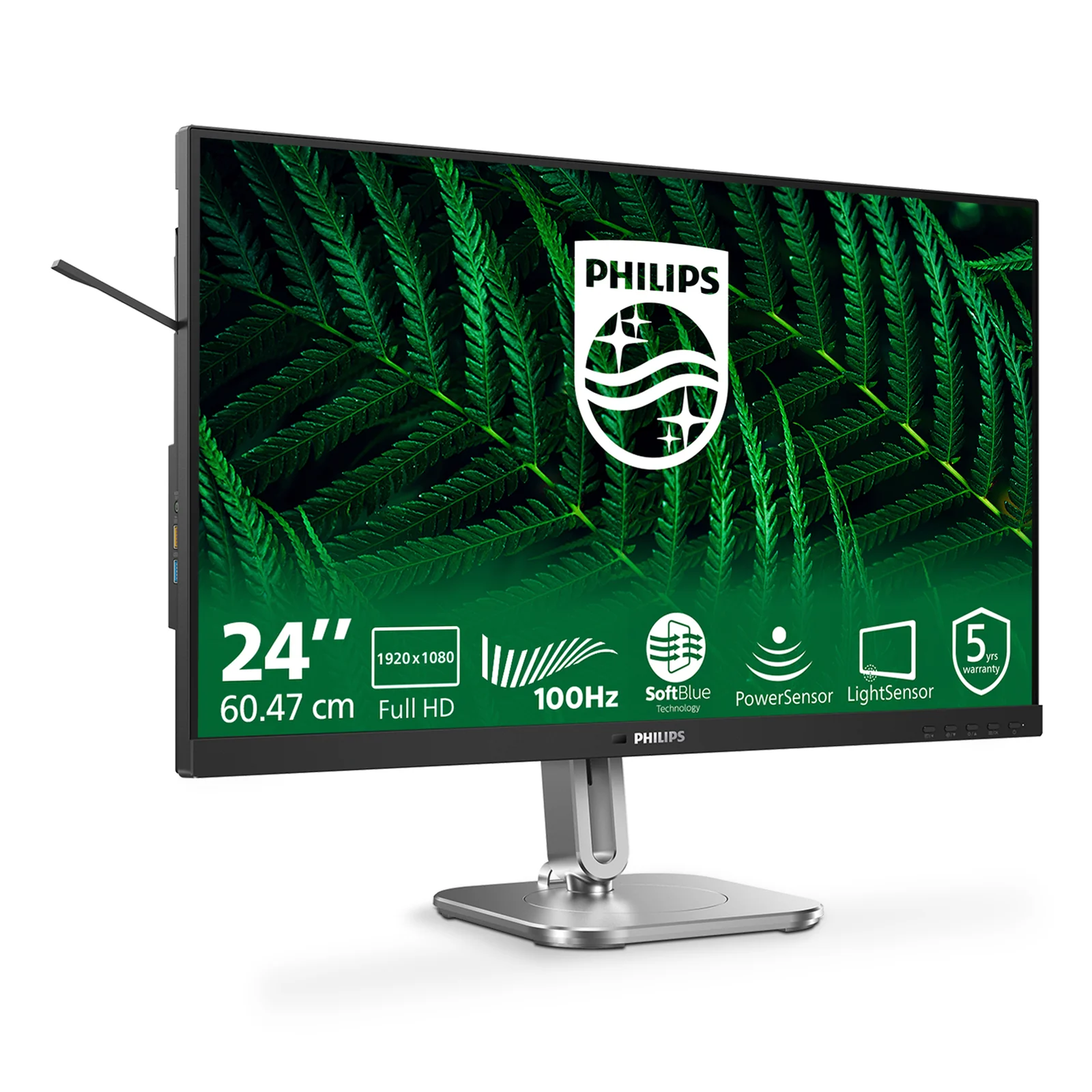 Philips 5000 series 24B2G5200/00 écran plat de PC 60,5 cm (23.8") 1920 x 1080 pixels Full HD LCD Anthracite