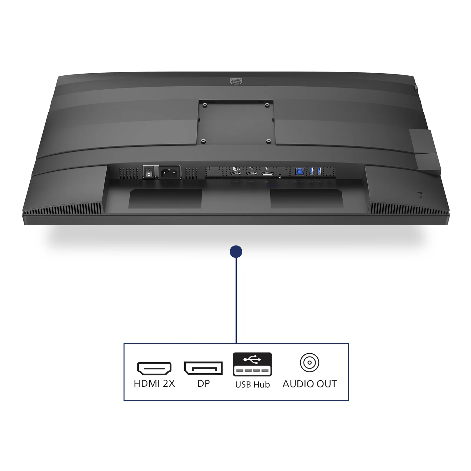 Philips 5000 series 24B2G5200/00 écran plat de PC 60,5 cm (23.8") 1920 x 1080 pixels Full HD LCD Anthracite