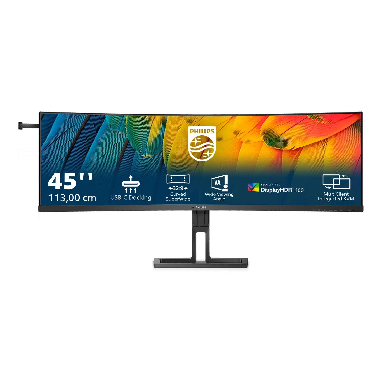 Philips 6000 series 45B1U6900C/00 écran plat de PC 113 cm (44.5") 5120 x 1440 pixels UltraWide Dual Quad HD LED Noir