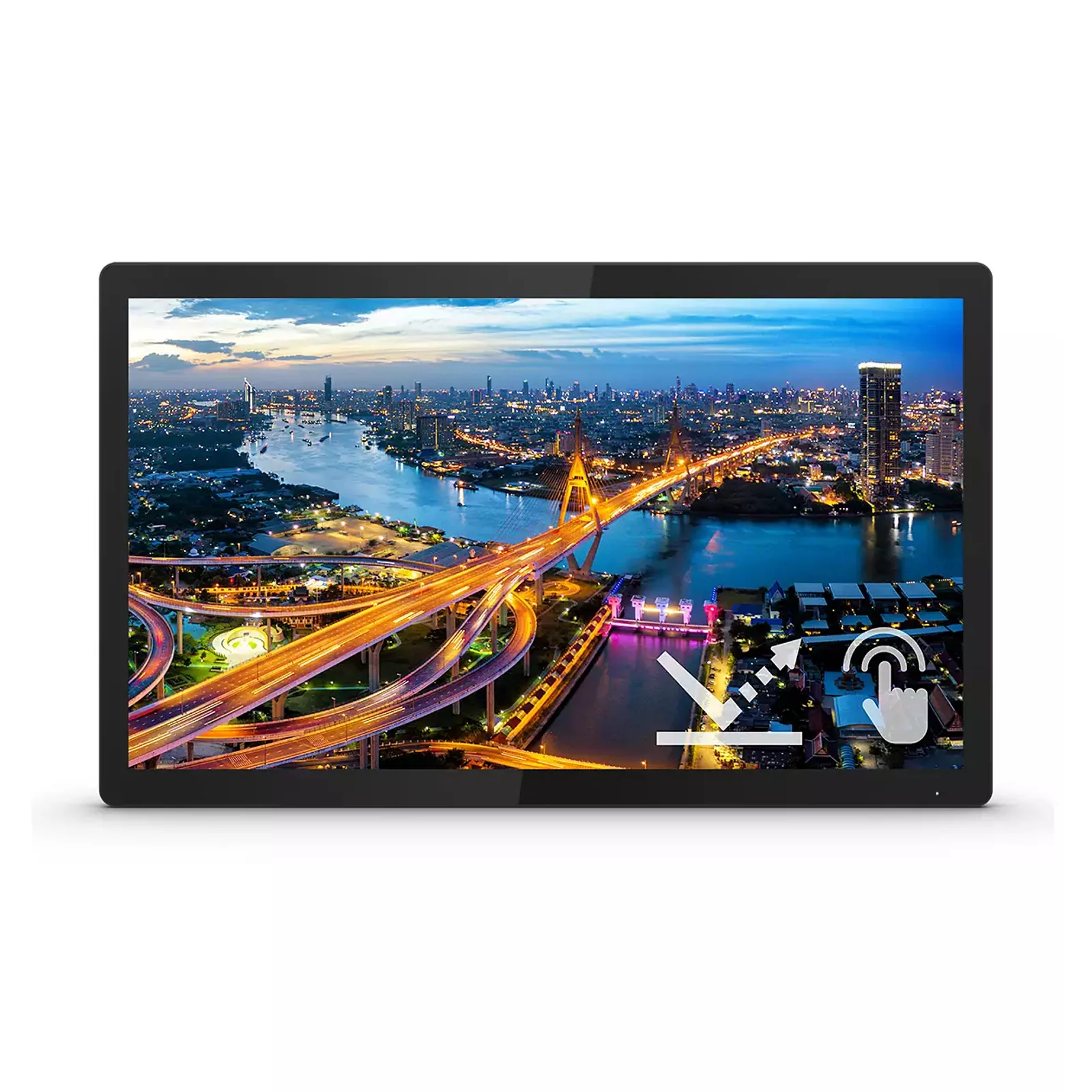 Philips B Line 222B1TFL/00 écran plat de PC 54,6 cm (21.5") 1920 x 1080 pixels Full HD LED Écran tactile Noir