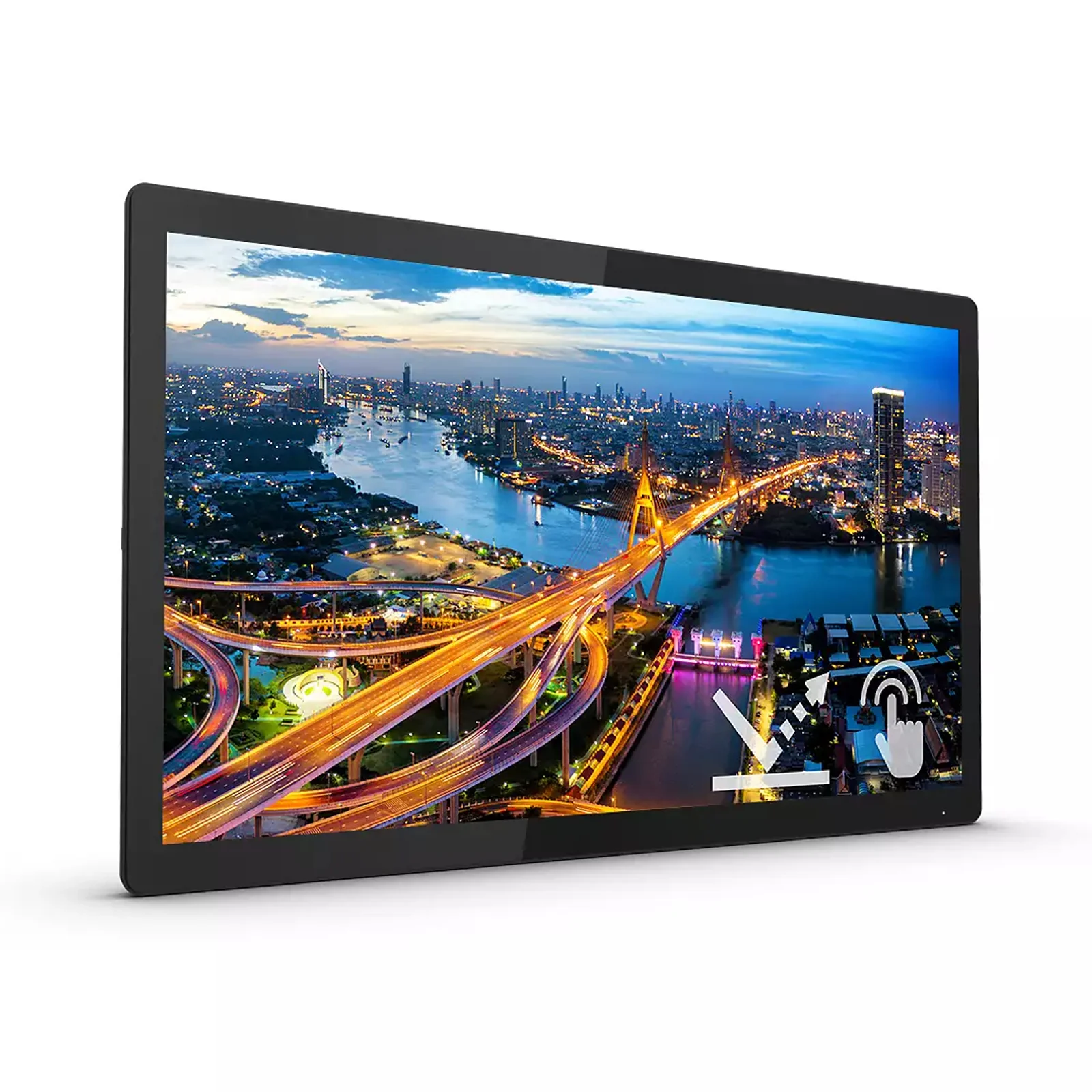 Philips B Line 222B1TFL/00 écran plat de PC 54,6 cm (21.5") 1920 x 1080 pixels Full HD LED Écran tactile Noir
