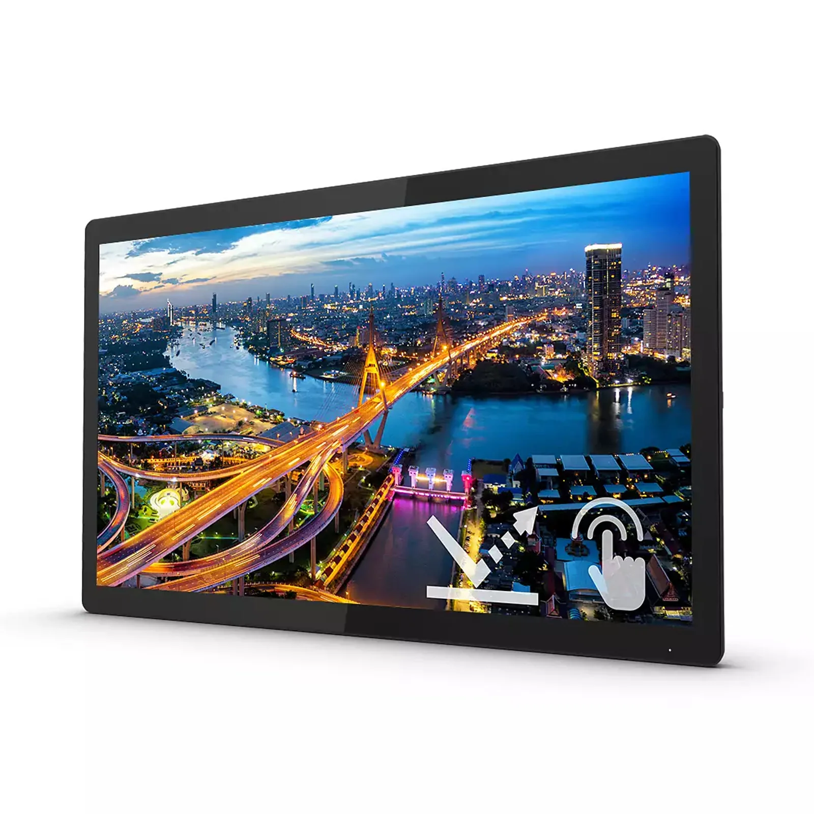 Philips B Line 222B1TFL/00 écran plat de PC 54,6 cm (21.5") 1920 x 1080 pixels Full HD LED Écran tactile Noir