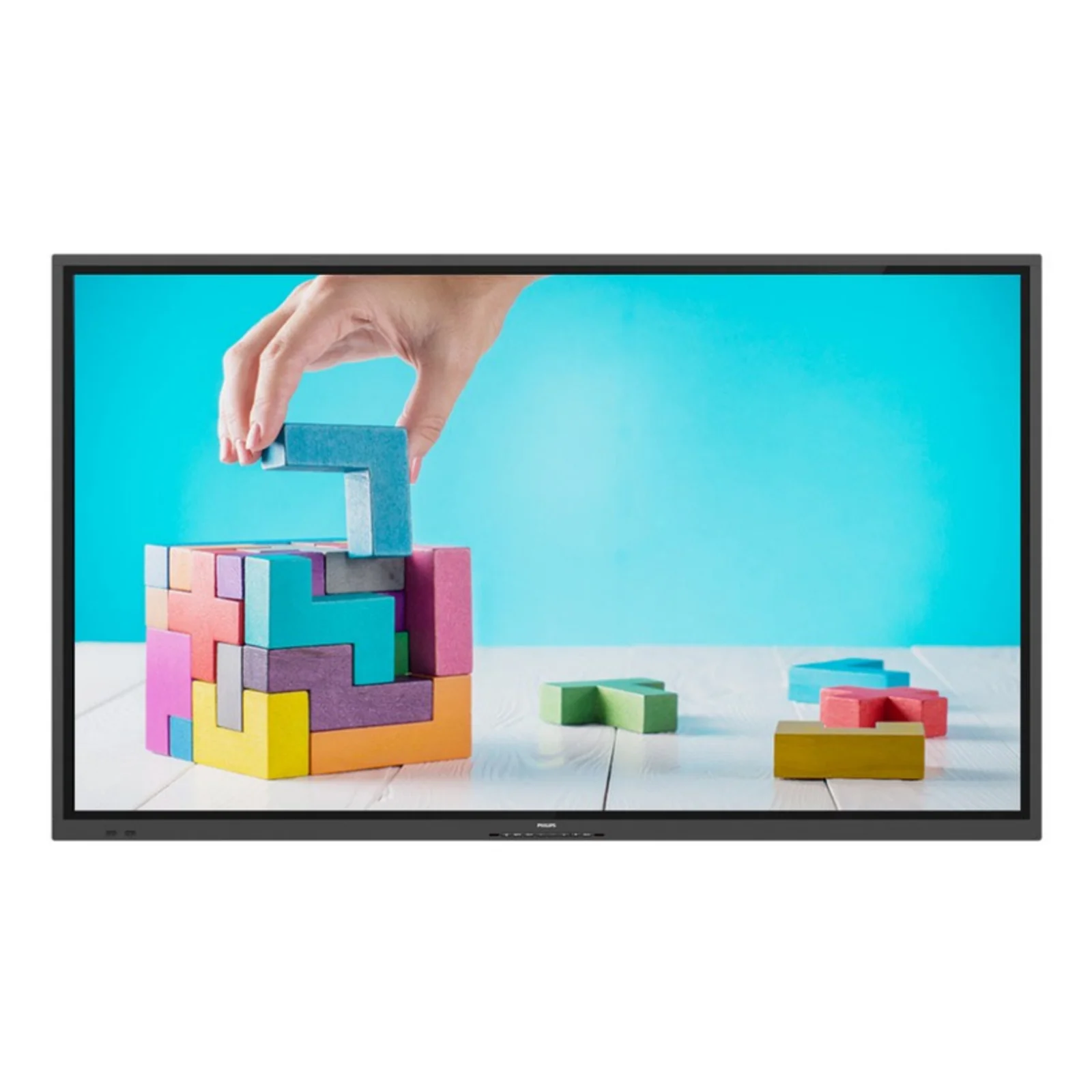 E-Line 75BDL3152E Écran plat de signalisation numérique 190,5 cm (75") 350 cd/m² 4K Ultra HD Noir Écran tactile Intégré dans le processeur Android 16/7