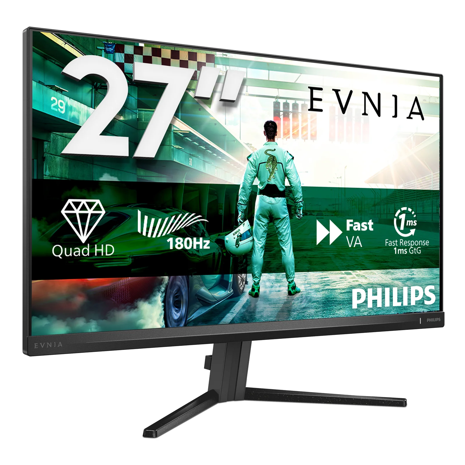 Philips Evnia 27M2N3500NL/00 écran plat de PC 68,6 cm (27") 2560 x 1440 pixels Quad HD LCD Noir