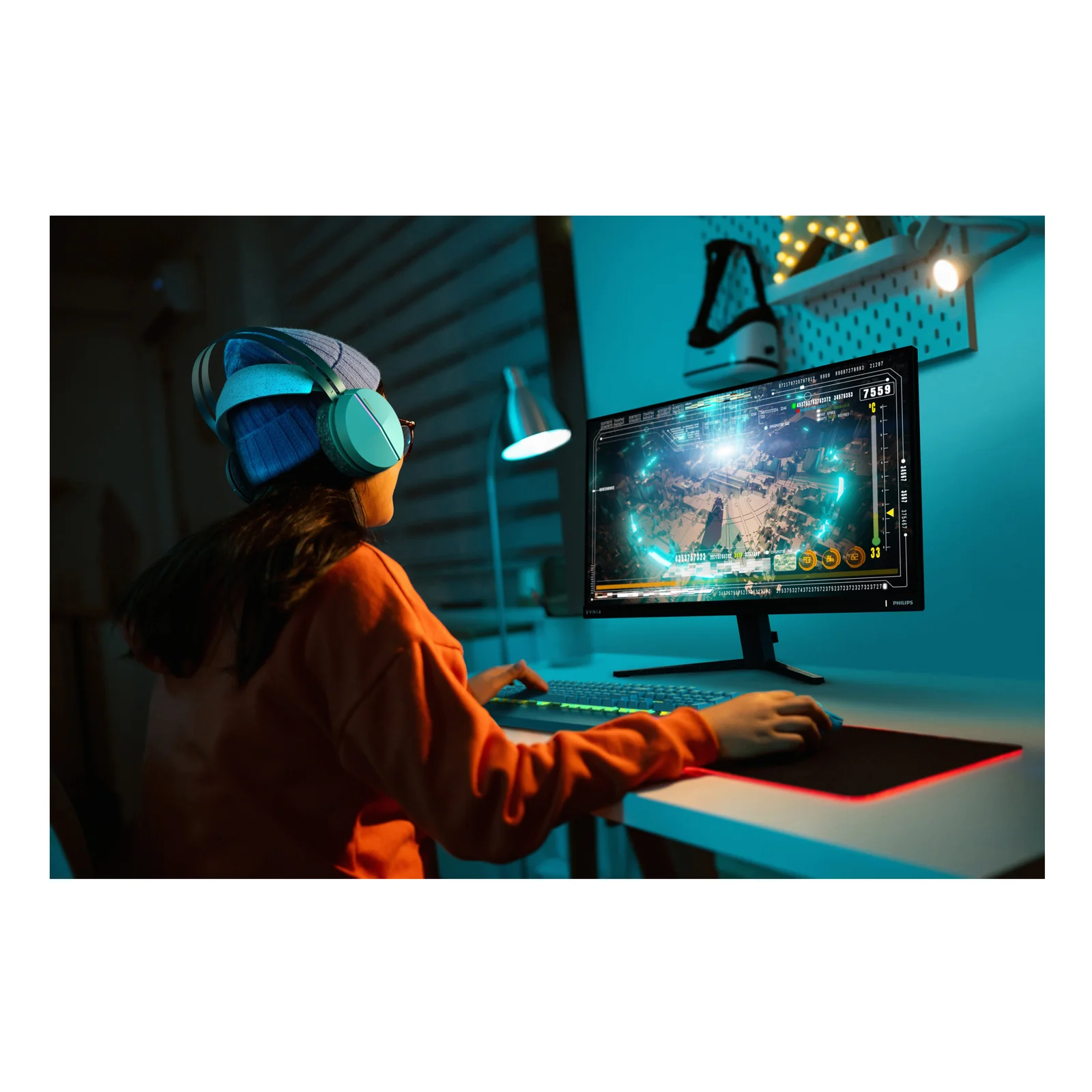Philips Evnia 27M2N3500NL/00 écran plat de PC 68,6 cm (27") 2560 x 1440 pixels Quad HD LCD Noir