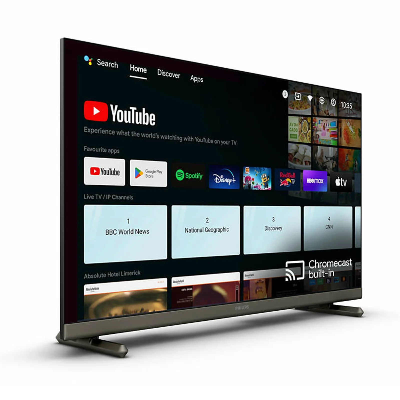32HFL4518/12 TV Hospitality 81,3 cm (32") HD 250 cd/m² Smart TV Noir 20 W