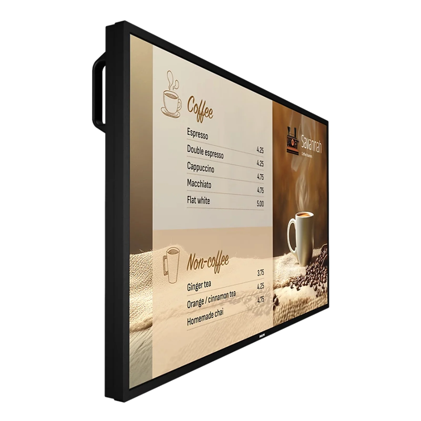 6000 series 43BDL6017P Écran plat de signalisation numérique 108 cm (42.5") LCD 800 cd/m² 4K Ultra HD Noir Intégré dans le processeur Android 14 24/7