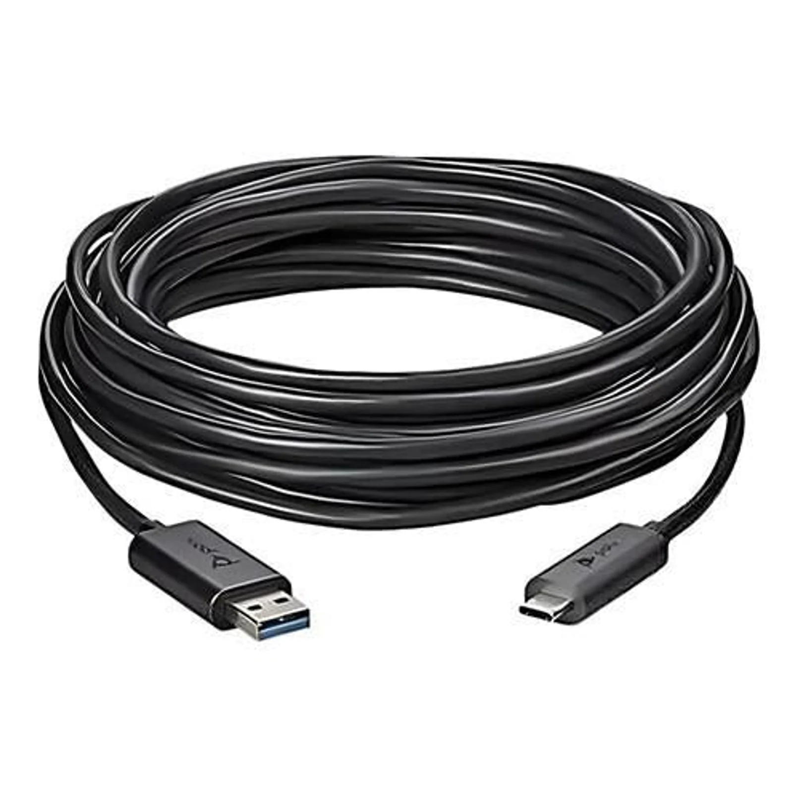 HP Poly Active Optical USB 3.1 Cable (10M) câble USB USB 3.2 Gen 1 (3.1 Gen 1) USB A USB C Noir