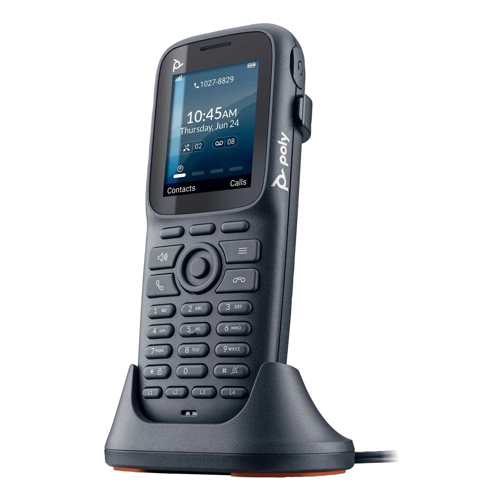 HP Poly Station de base DECT mono-cellule Poly Rove 20 1 880-1 900 MHz B1 et kit combiné téléphone 20