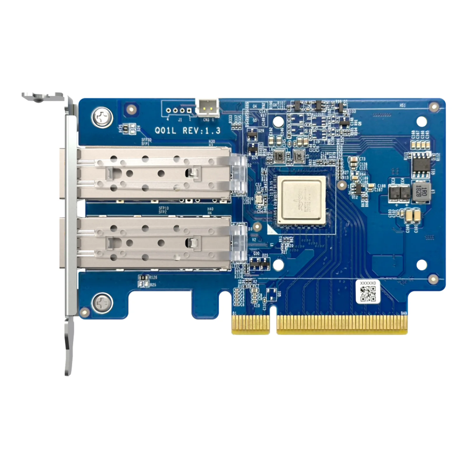 QNAP Carte d'extension réseau double port SFP+ 10 GbE