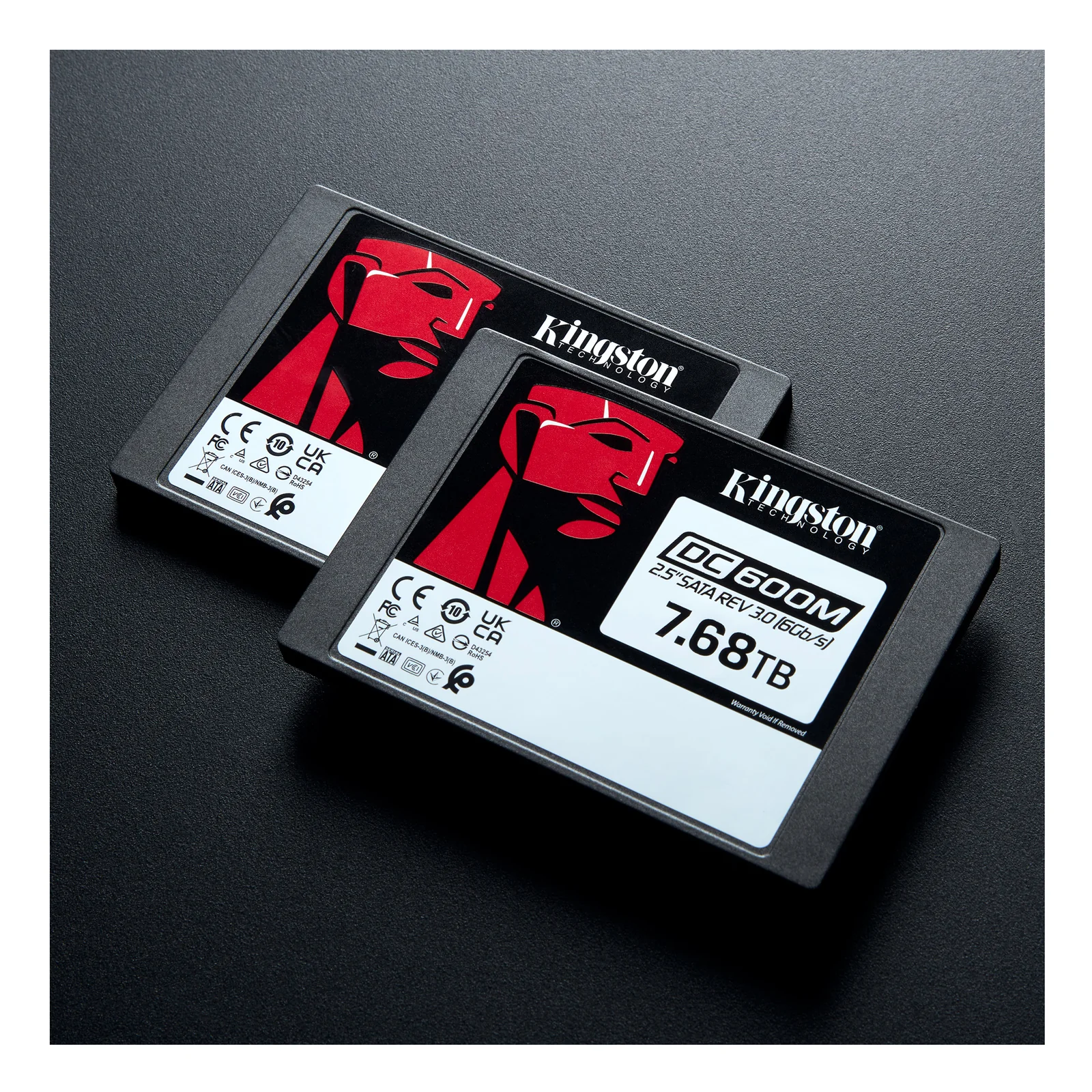 Kingston Technology SSD SATA Enterprise DC600M (usage mixte) 2,5” de 7 680 Go