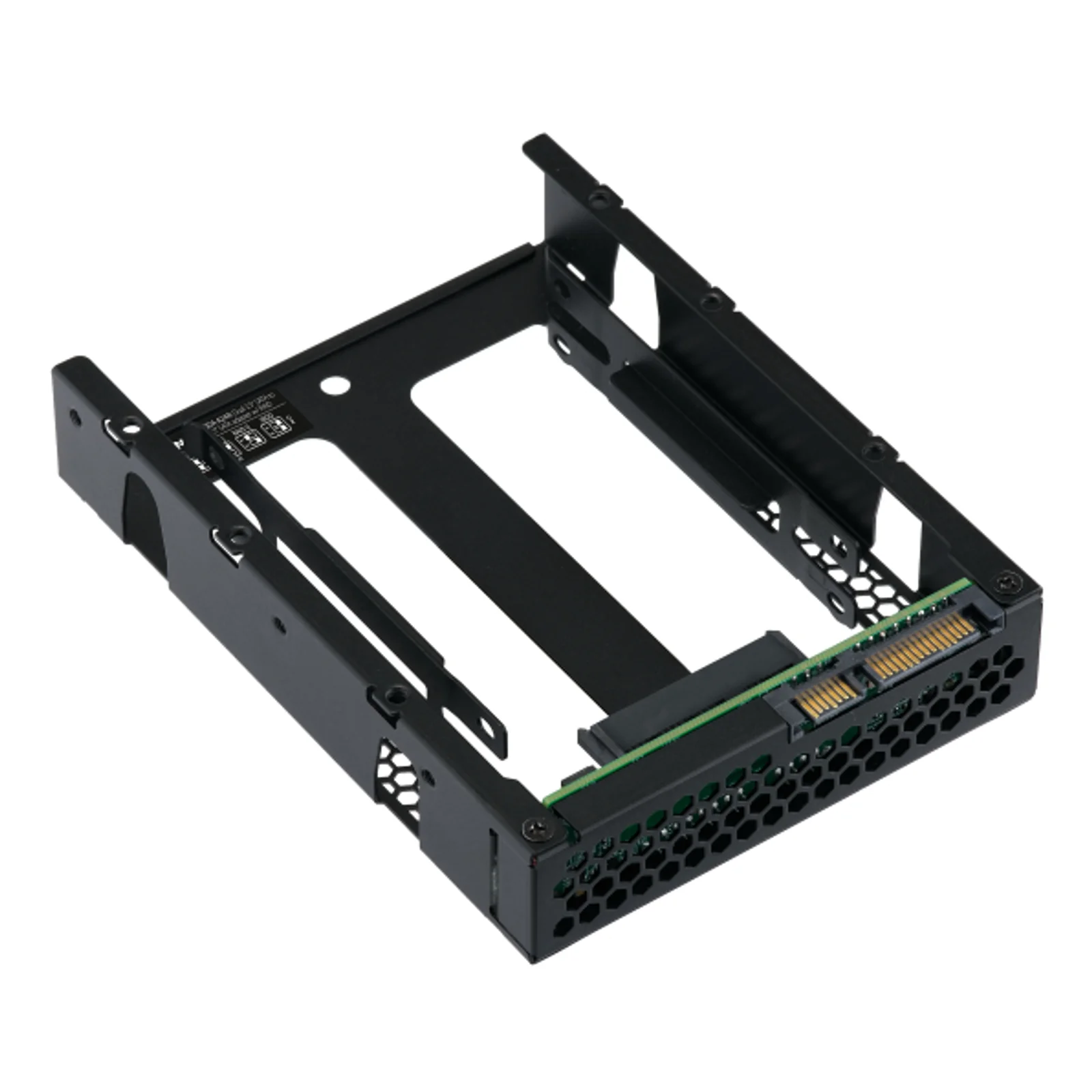 QNAP QDA-A2AR Boîtier de disques de stockage Boîtier disque dur/SSD Noir 2.5"