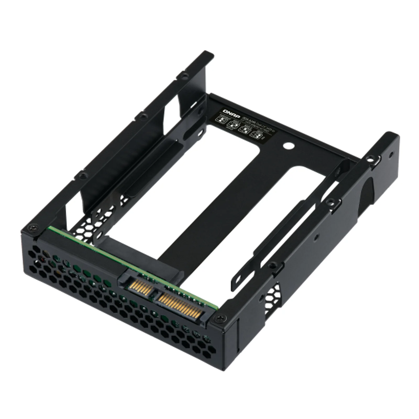QDA-A2AR Boîtier de disques de stockage Boîtier disque dur/SSD Noir 2.5"