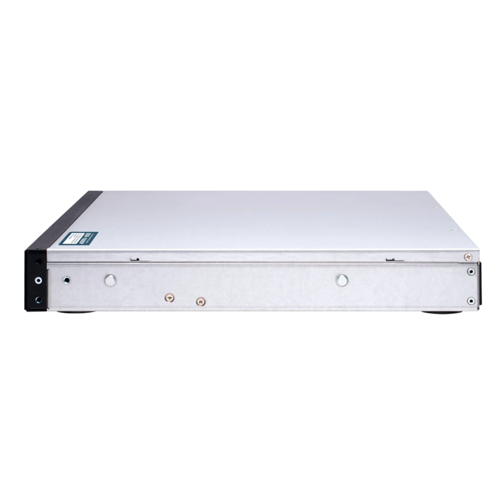 QNAP QGD-1600P Géré Gigabit Ethernet (10/100/1000) Connexion Ethernet, supportant l'alimentation via ce port (PoE) 1U Noir, Gris