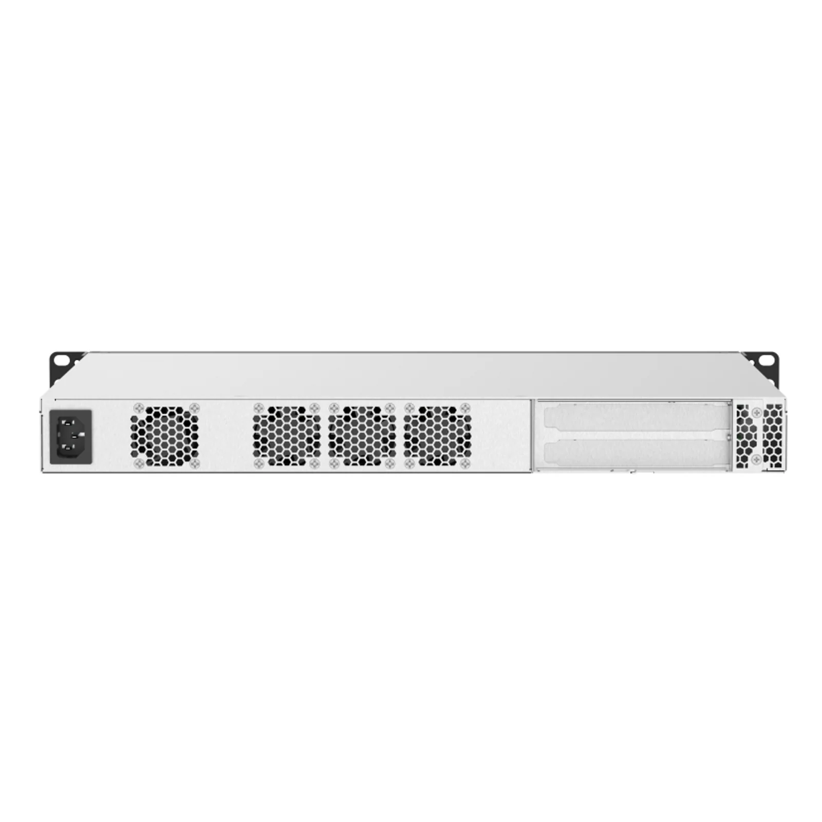QNAP QGD-1602P Géré L2 Gigabit Ethernet (10/100/1000) Connexion Ethernet, supportant l'alimentation via ce port (PoE) 1U Noir, Gris
