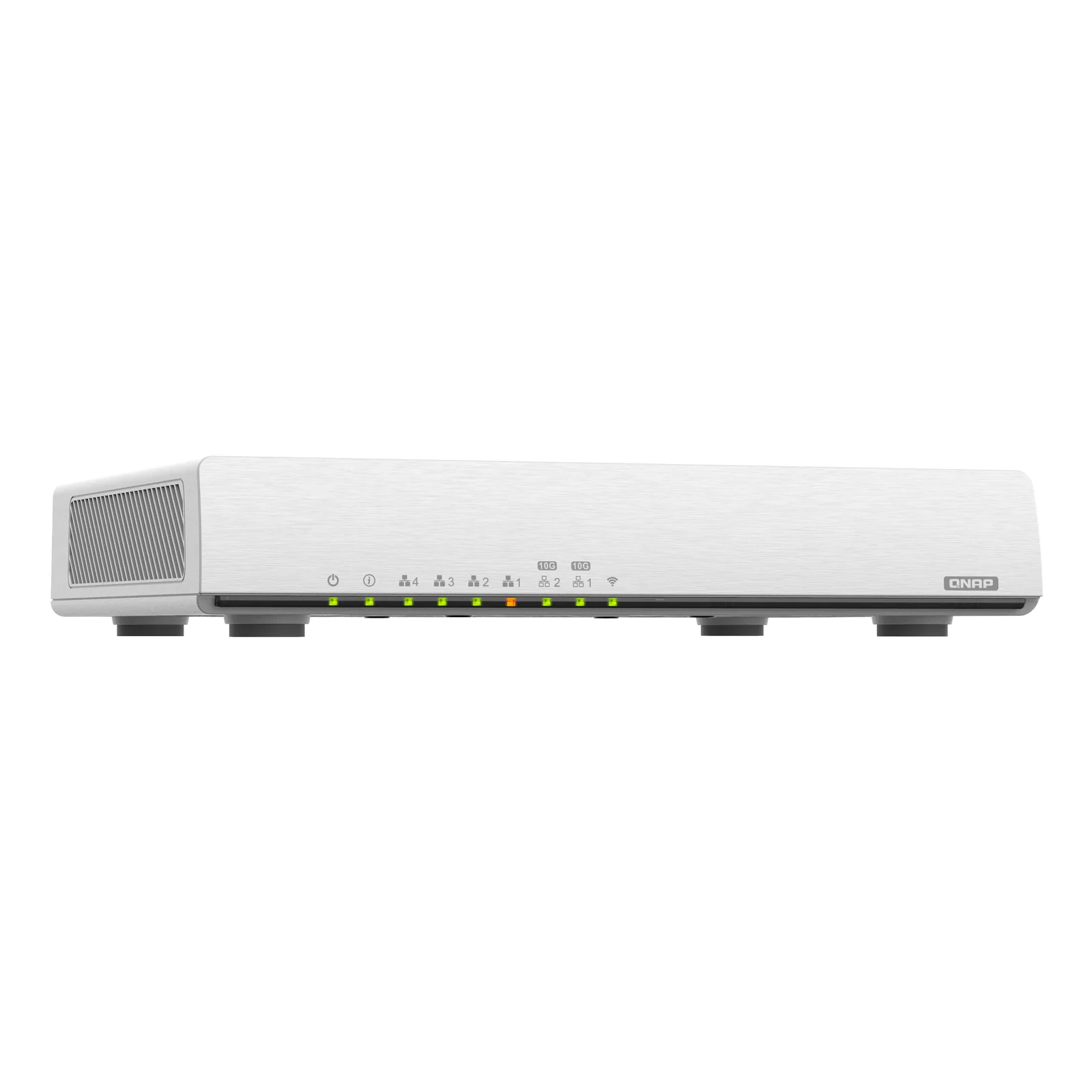 QNAP QHora-301W routeur sans fil 10 Gigabit Ethernet Bi-bande (2,4 GHz / 5 GHz) Blanc