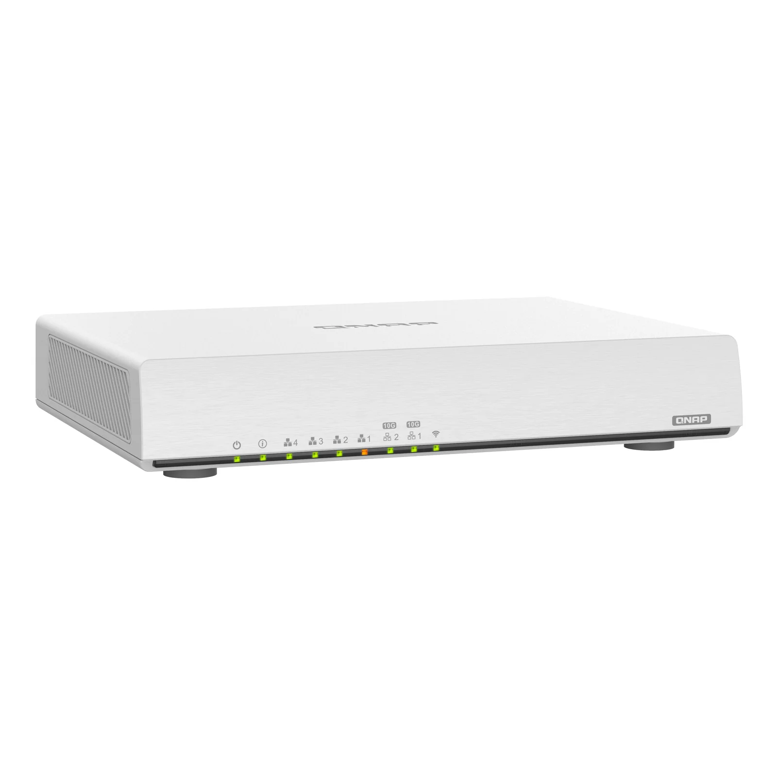 QNAP QHora-301W routeur sans fil 10 Gigabit Ethernet Bi-bande (2,4 GHz / 5 GHz) Blanc