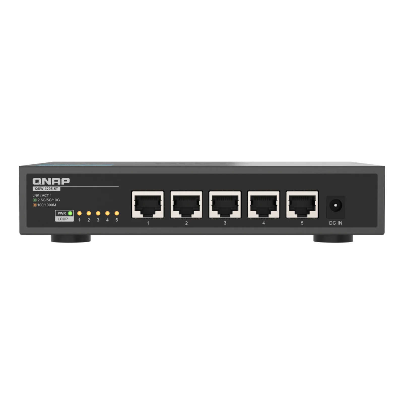 QSW-3205-5T commutateur réseau Non-géré 10G Ethernet (100/1000/10000) Bureau Noir