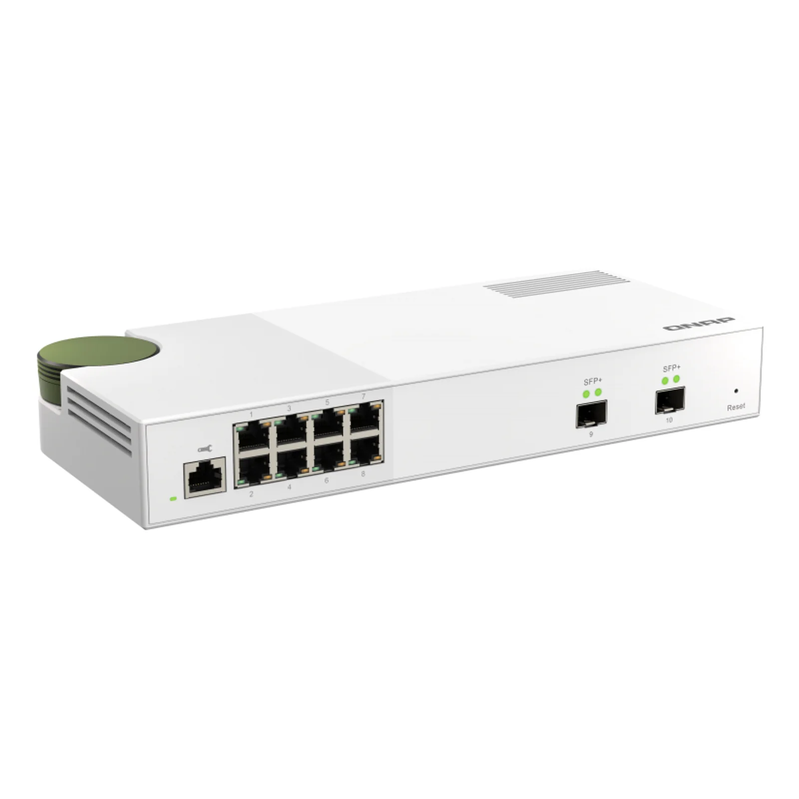 QNAP QSW-M2108-2S commutateur réseau Géré L2 2.5G Ethernet (100/1000/2500) Gris