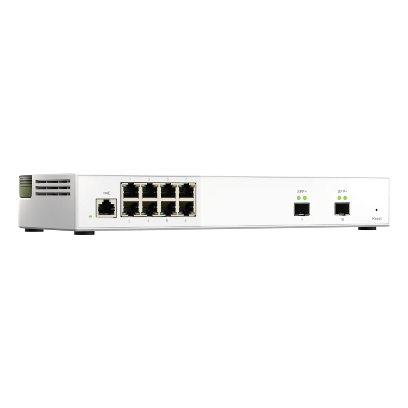 QNAP QSW-M2108-2S commutateur réseau Géré L2 2.5G Ethernet (100/1000/2500) Gris