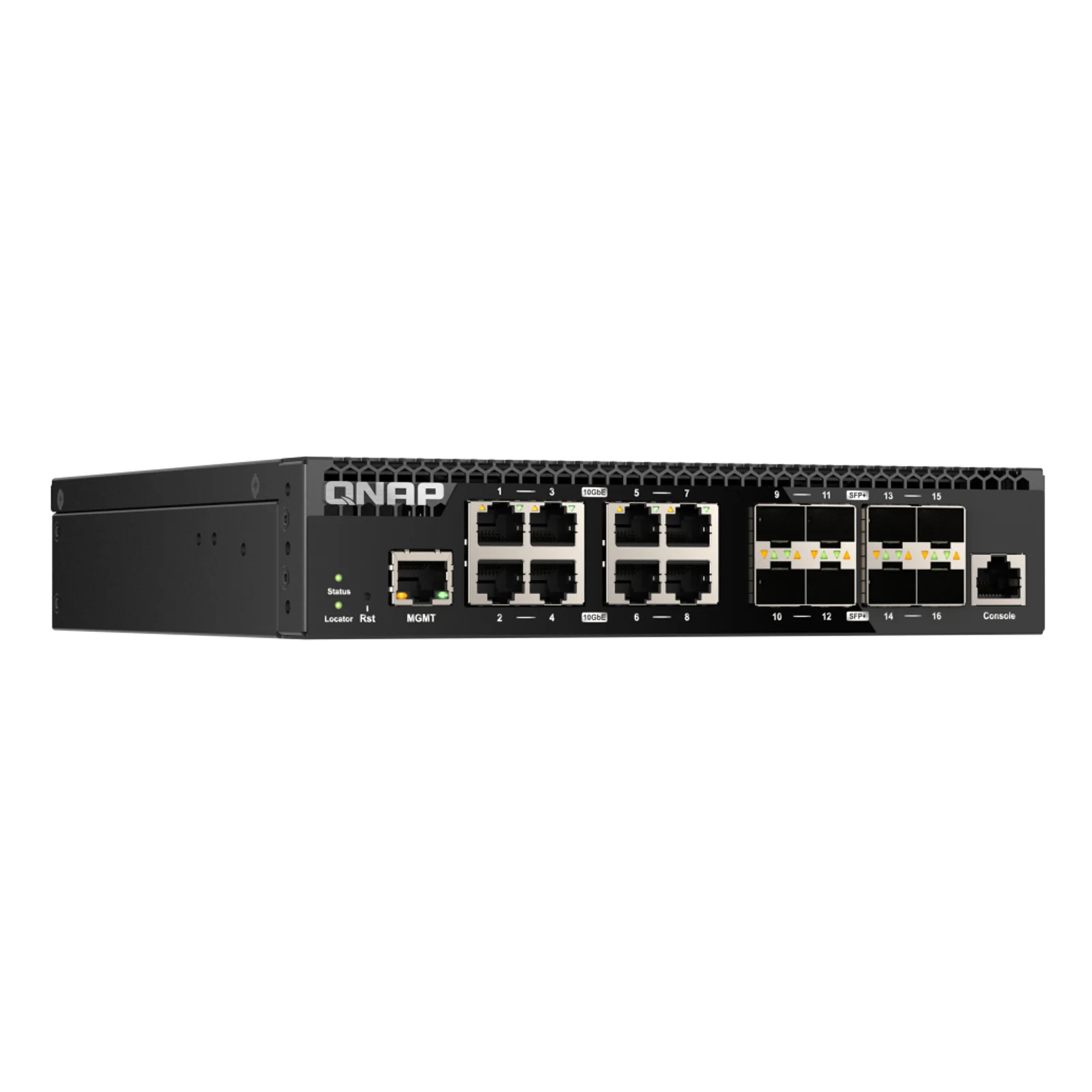 QNAP QSW-M3216R-8S8T commutateur réseau Géré L2/L3 10G Ethernet (100/1000/10000) 1U Noir
