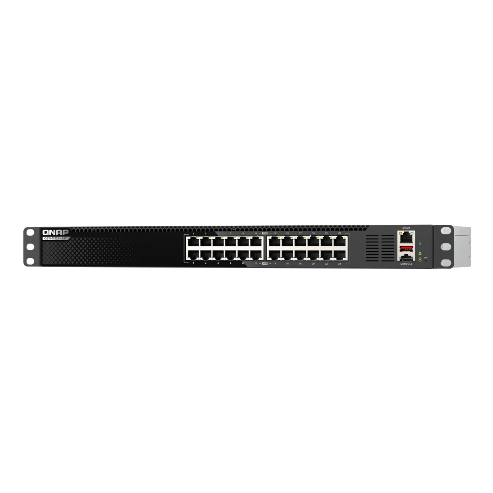 QSW-M3224-24T commutateur réseau Géré L3 10G Ethernet (100/1000/10000) 1U Noir, Argent