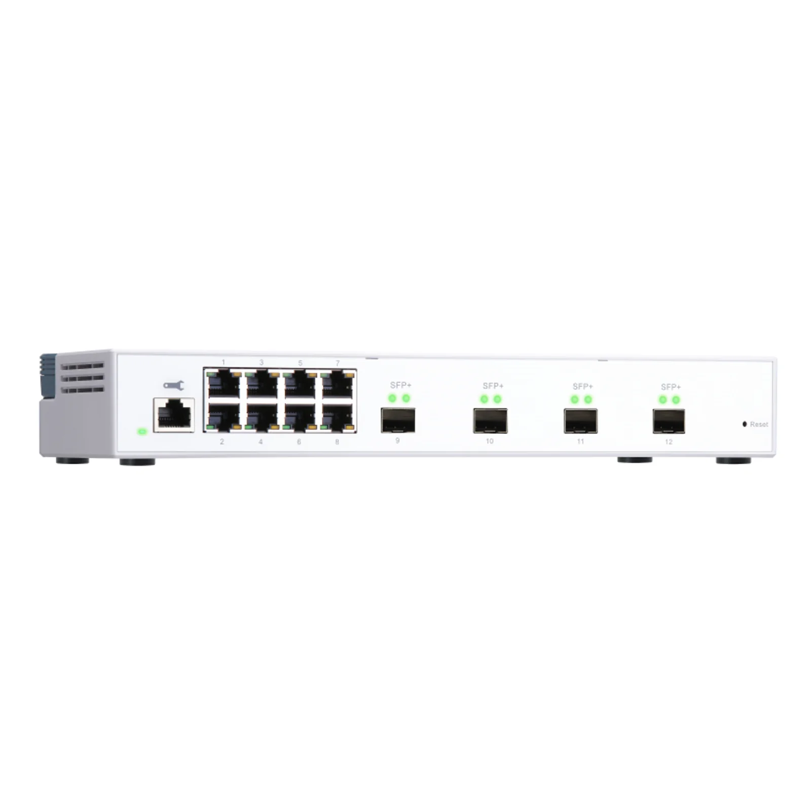 QNAP QSW-M408S commutateur réseau Géré L2 Gigabit Ethernet (10/100/1000) Blanc