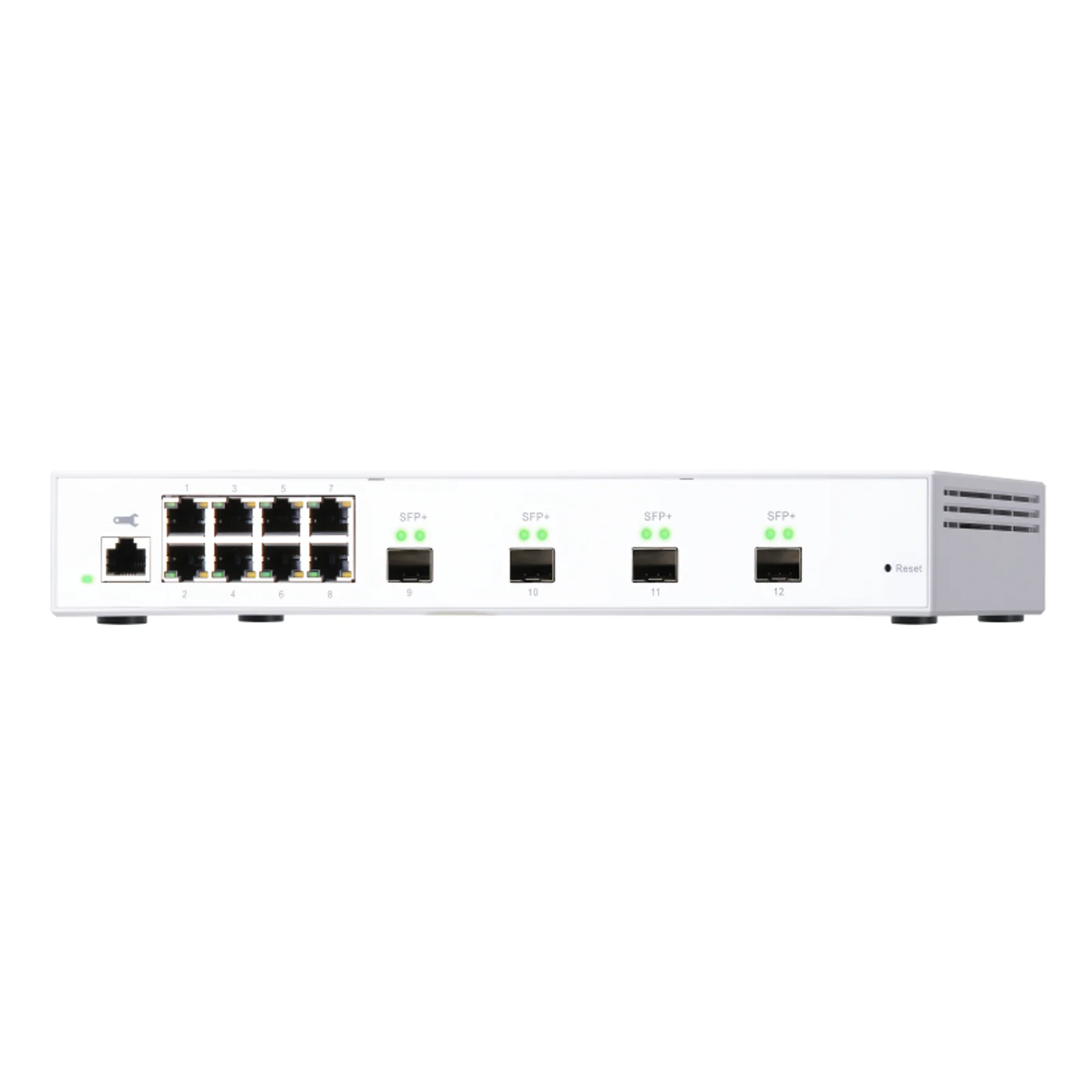 QNAP QSW-M408S commutateur réseau Géré L2 Gigabit Ethernet (10/100/1000) Blanc