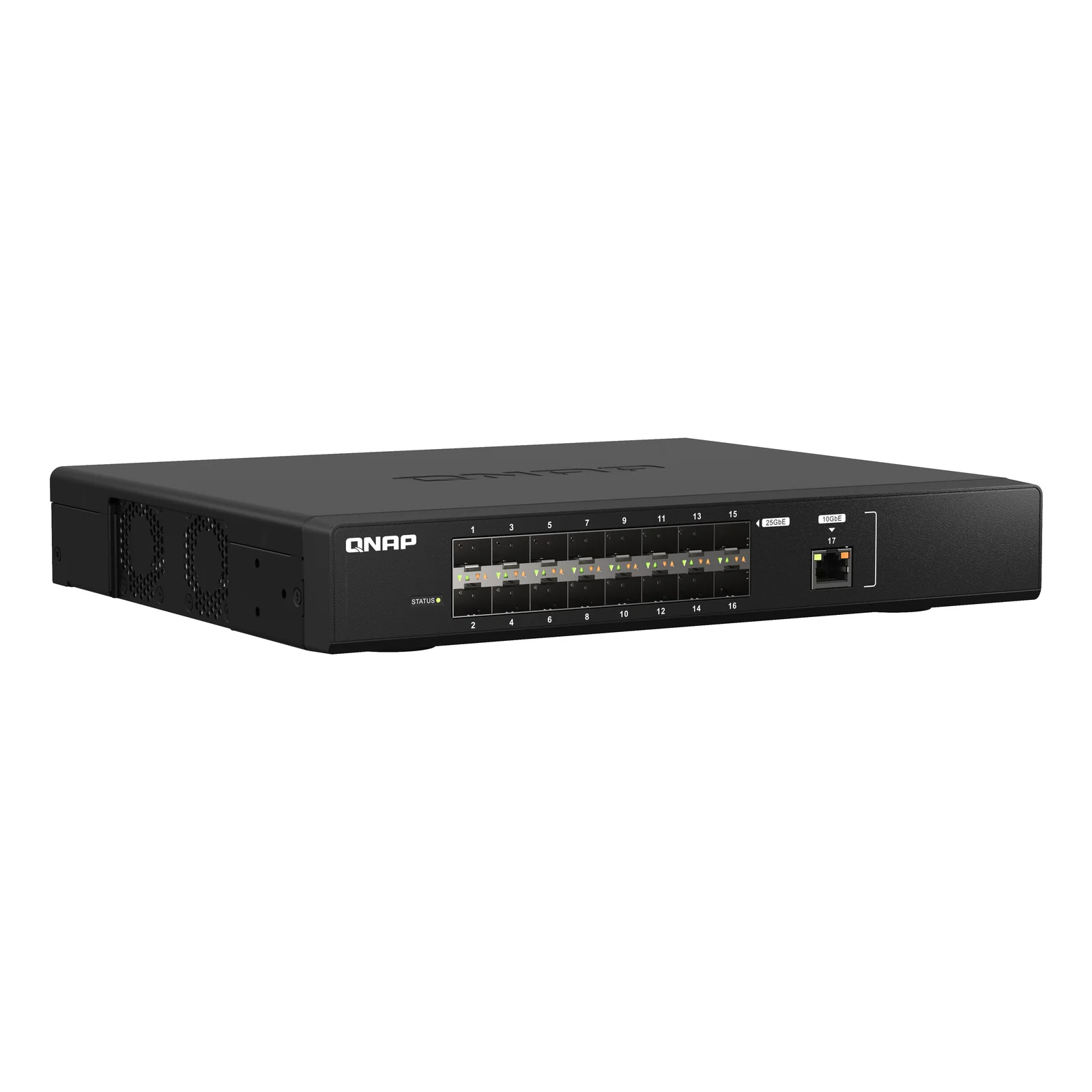 QNAP QSW-M5216-1T commutateur réseau Géré L2 Noir