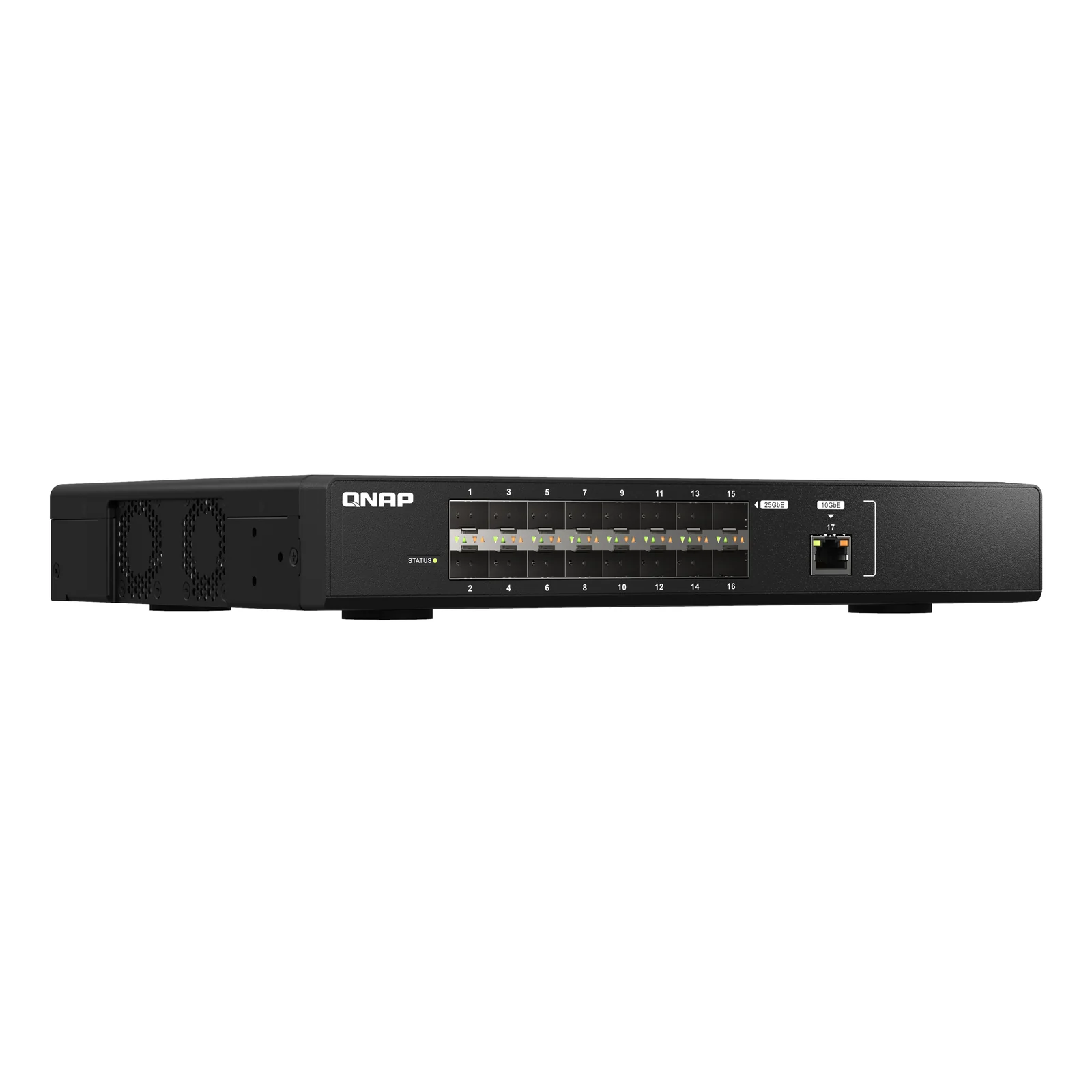 QNAP QSW-M5216-1T commutateur réseau Géré L2 Noir