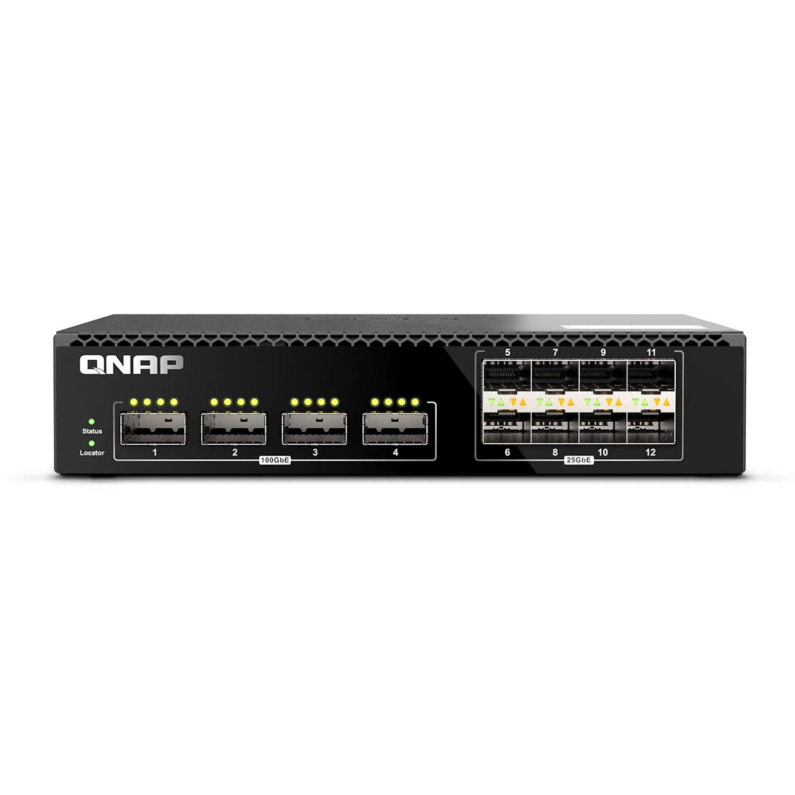 QSW-M7308R-4X commutateur réseau Géré L3 1U Noir