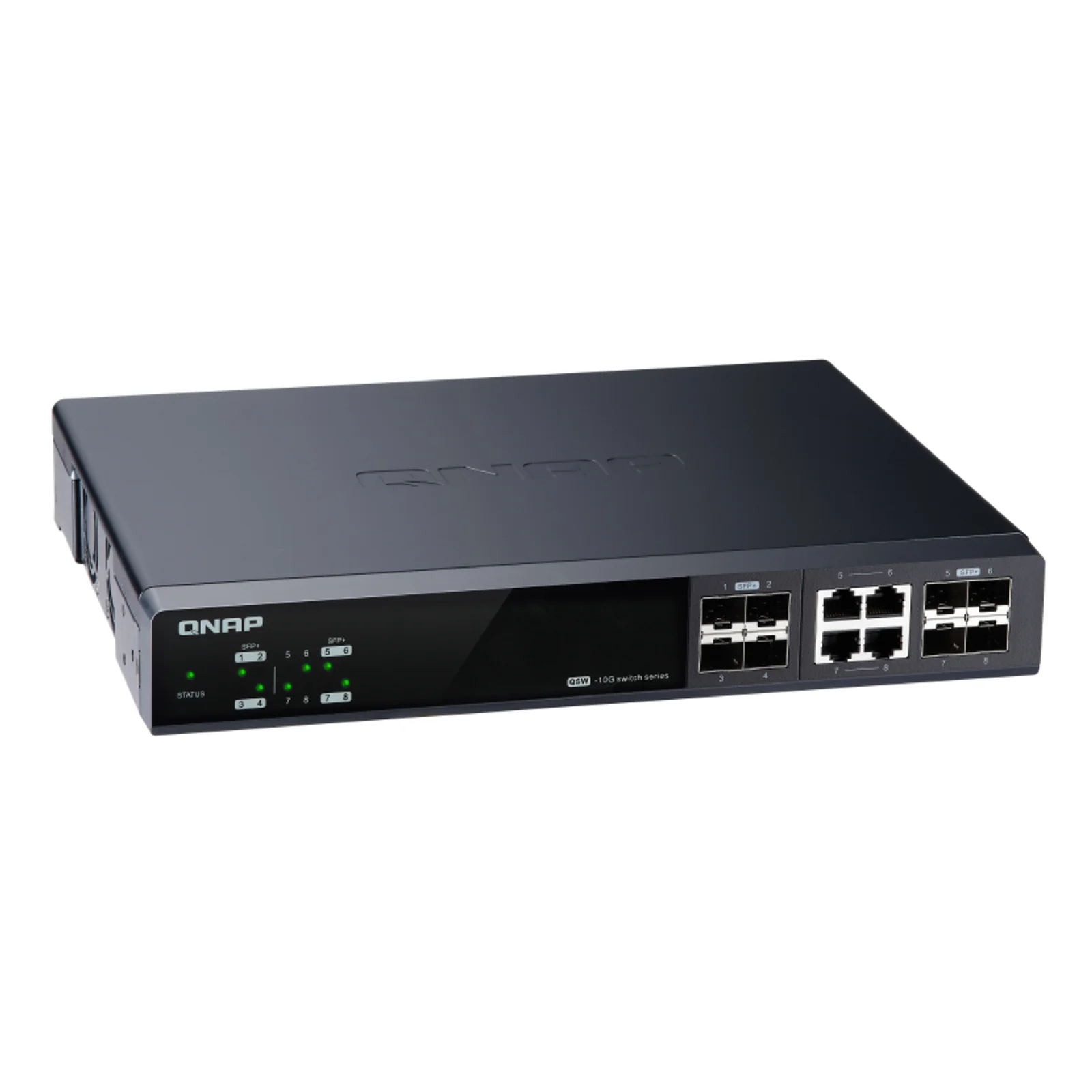 QNAP QSW-M804-4C commutateur réseau Géré 10G Ethernet (100/1000/10000) Noir