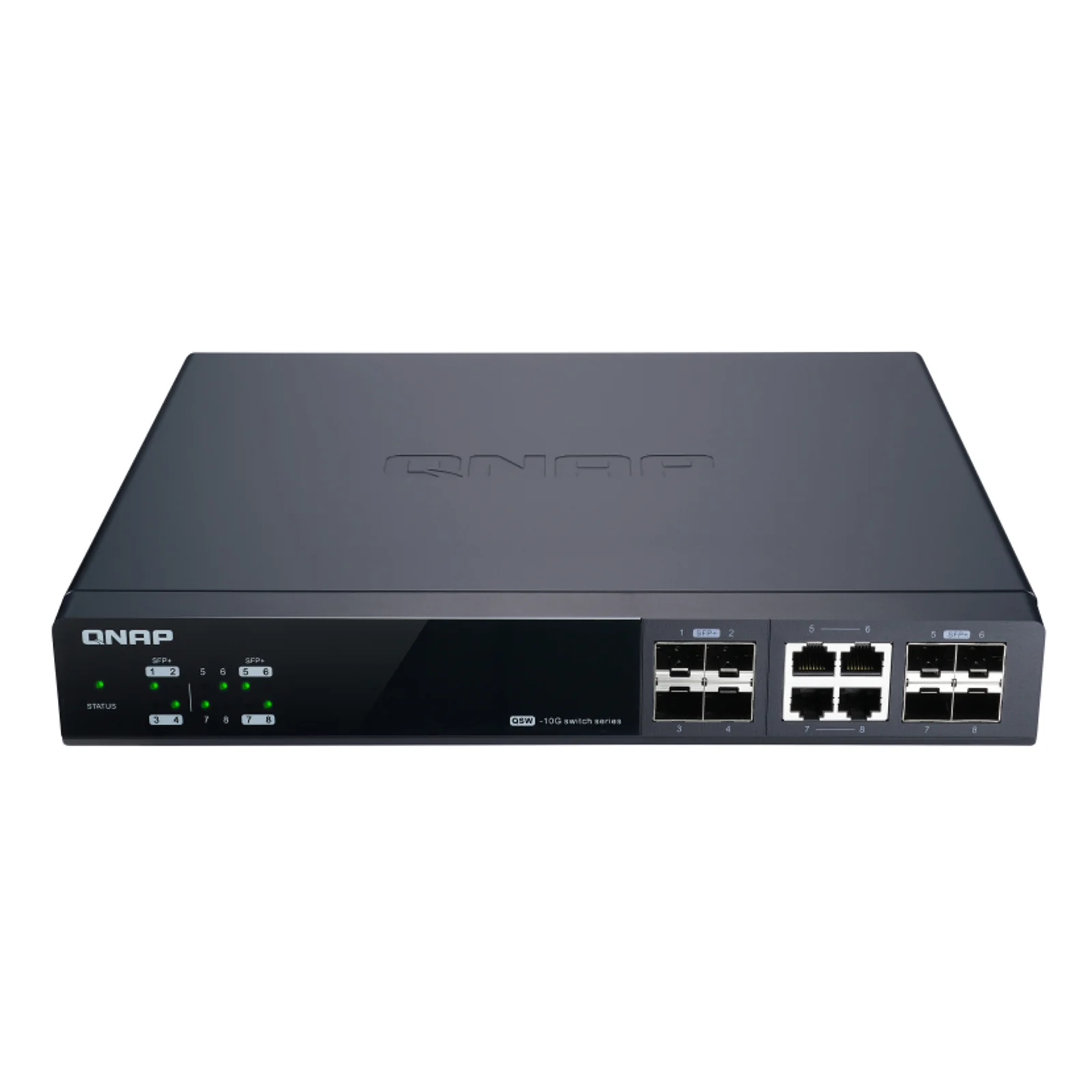 QNAP QSW-M804-4C commutateur réseau Géré 10G Ethernet (100/1000/10000) Noir