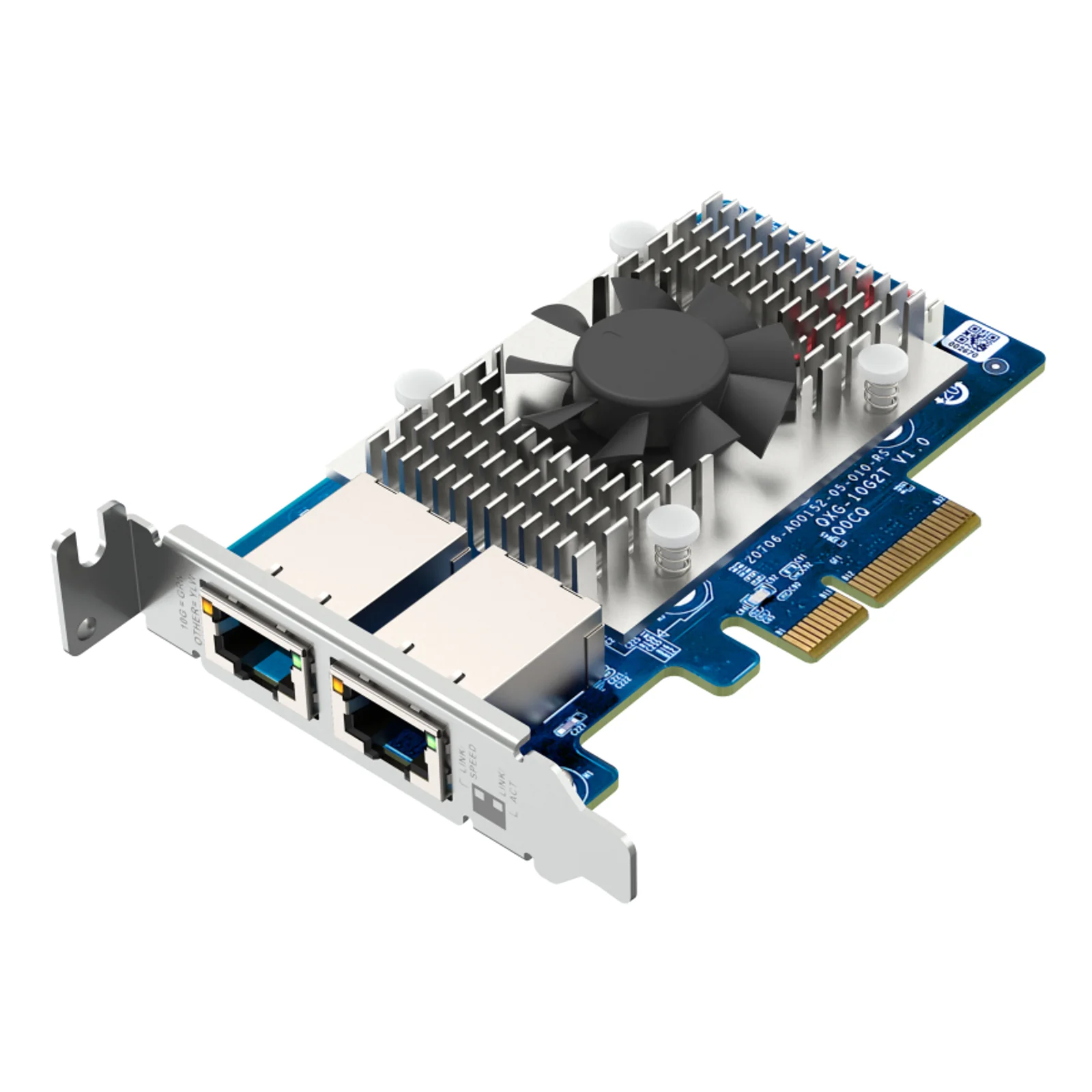 QNAP QXG-10G2T carte réseau Interne Ethernet 10000 Mbit/s