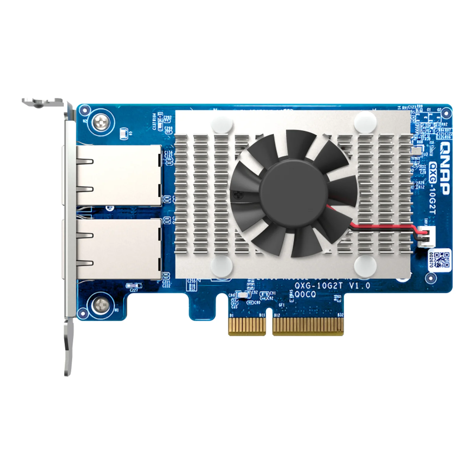 QNAP QXG-10G2T carte réseau Interne Ethernet 10000 Mbit/s